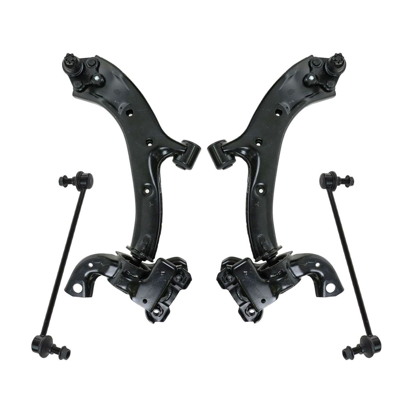 For Acura 2007-2012 RDX Front Control Arm Ball Joint Sway Bar Suspension Kit 4pc