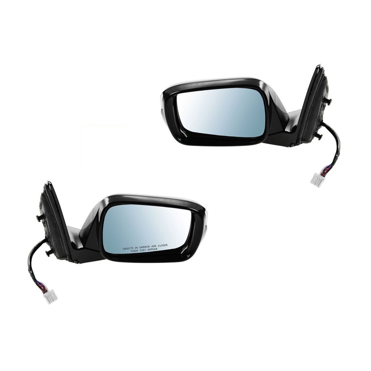 For 2010-2013 Acura MDX Mirrors Power Heated Memory Turn Signal Blue Tint Set