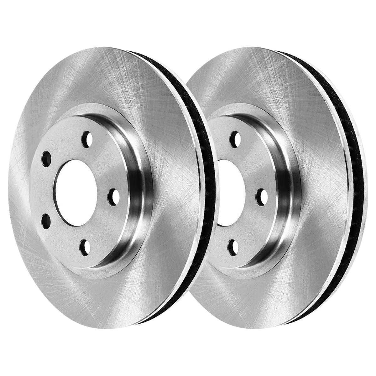 For 2001-2004 2005 Dodge Stratus Sebring 2004-2006 Lancer Front Brake Rotor Pair