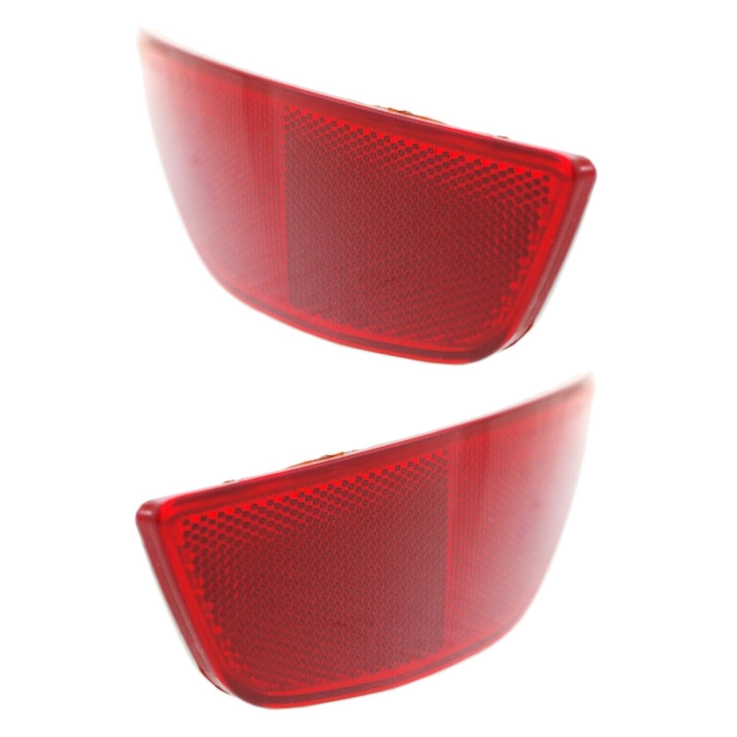 Bumper Reflector Set For Ford 2011-2019 Fiesta Hatchback Rear Left & Right 2Pc