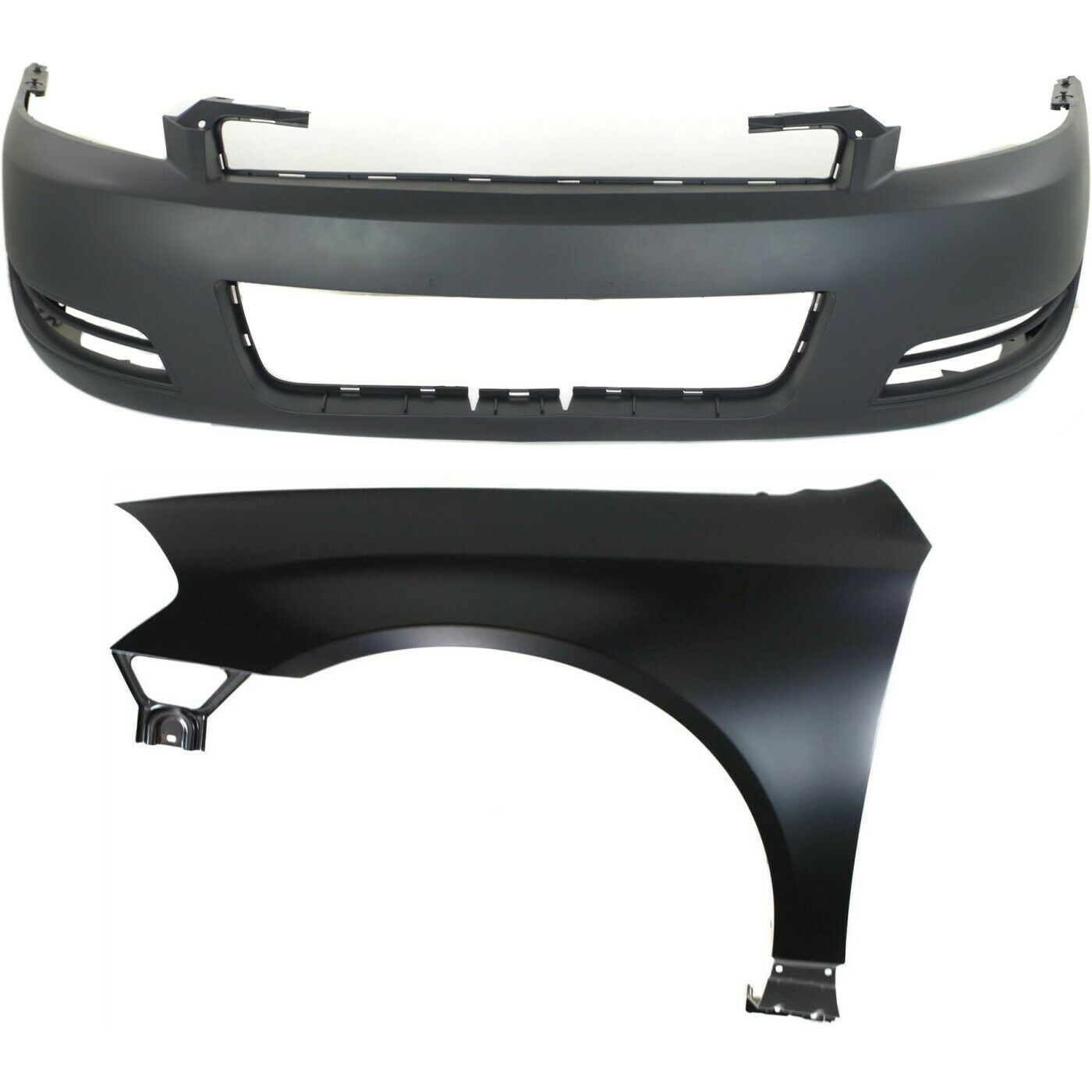 Bumper Cover Fender For Chevrolet Impala Chevrolet Impala Limited Set Of 2 Front