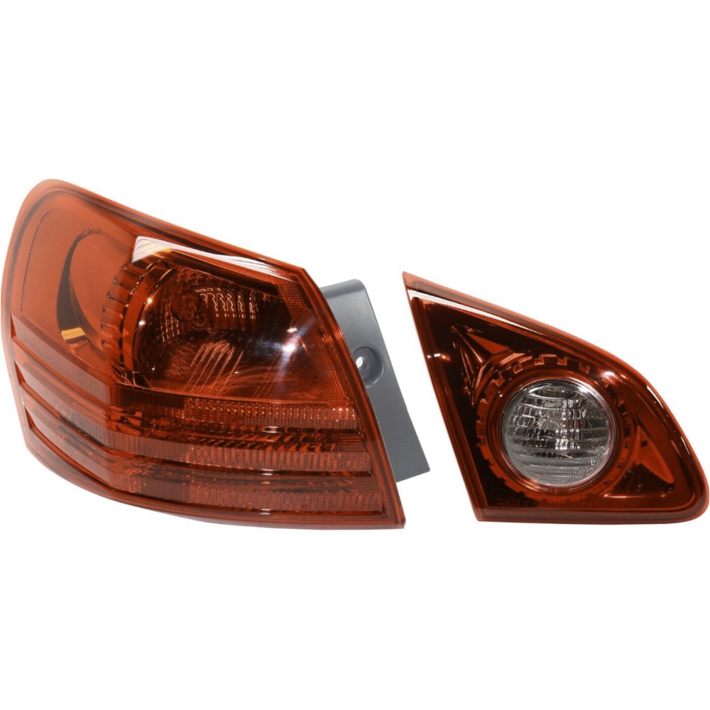 Set Of 2 Tail Lights Taillights Taillamps Brakelights Driver Left Side Hand Pair