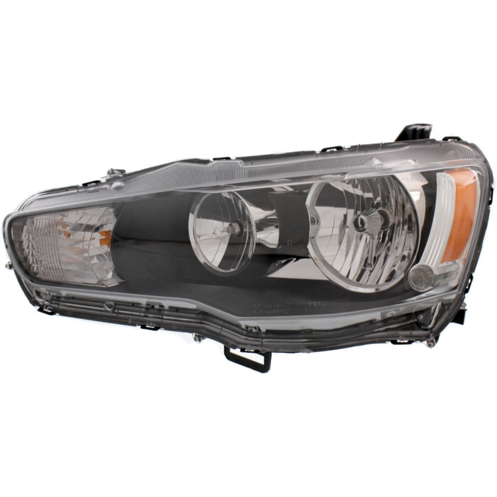 Headlight For 2009-2017 Mitsubishi Lancer Left With Bulb