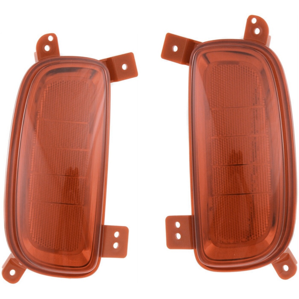 Bumper Reflector Set For 2014-2015 Kia Sorento Sport Utility Left & Right 2-Pcs