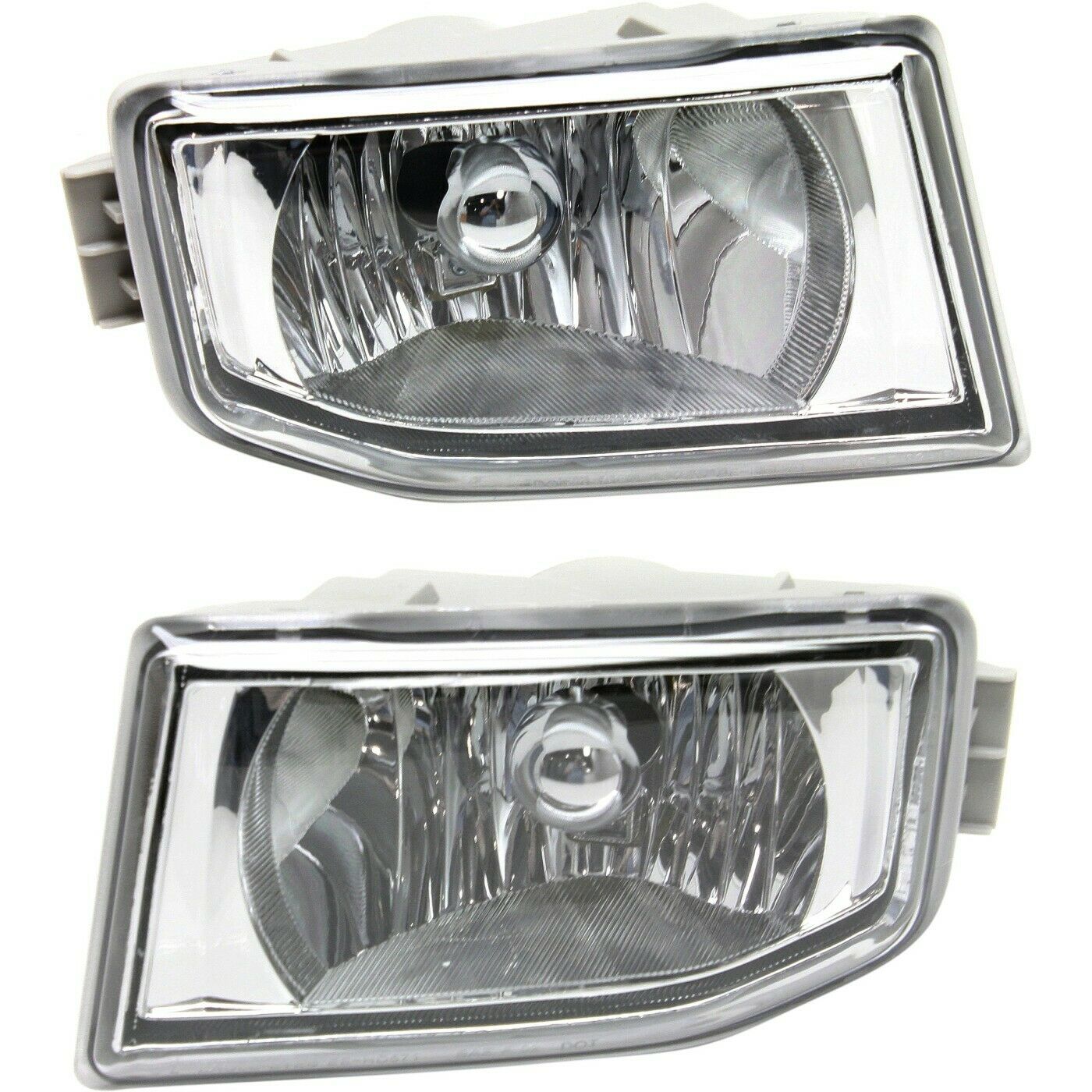Set Of 2 Clear Lens Fog Light For 2004-2006 Acura MDX LH & RH Plastic Lens