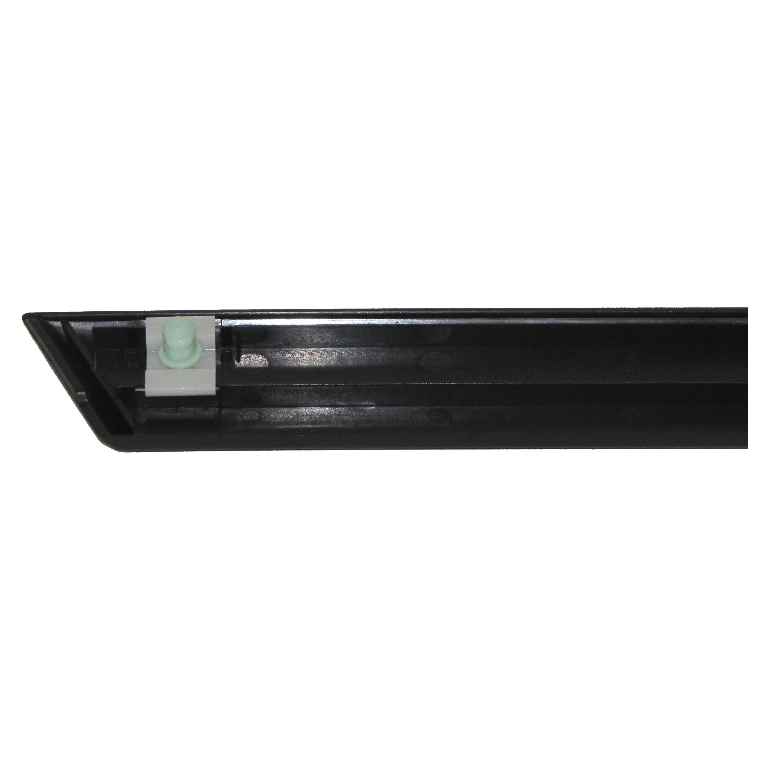 E36 For BMW 1997-1998 M3 Base Sedan Door Side Moulding Rear Left Black