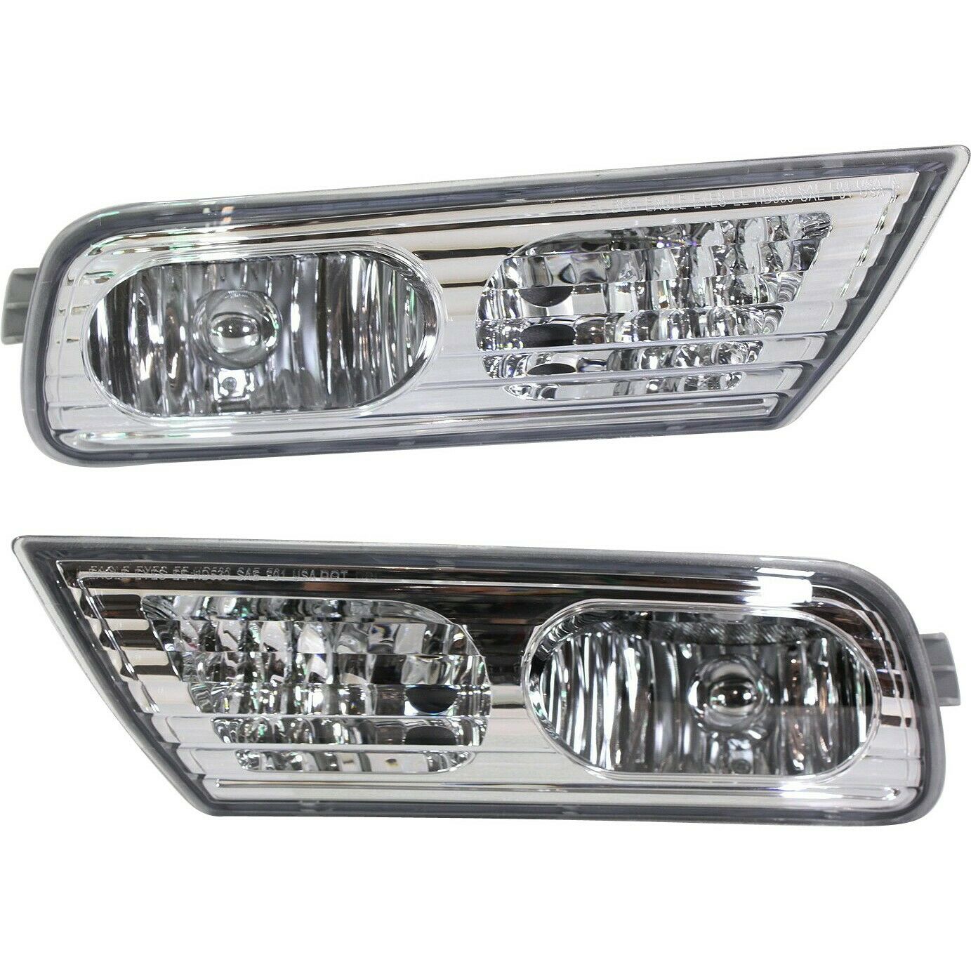 Fog Driving Light Lamp Pair For Acura 2007-2009 MDX Base Sport Utility