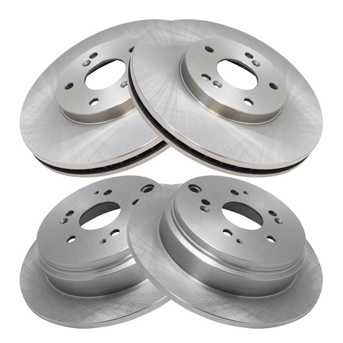 For Honda 2002-2004 Odyssey Brake Rotor Front & Rear Kit Of 4