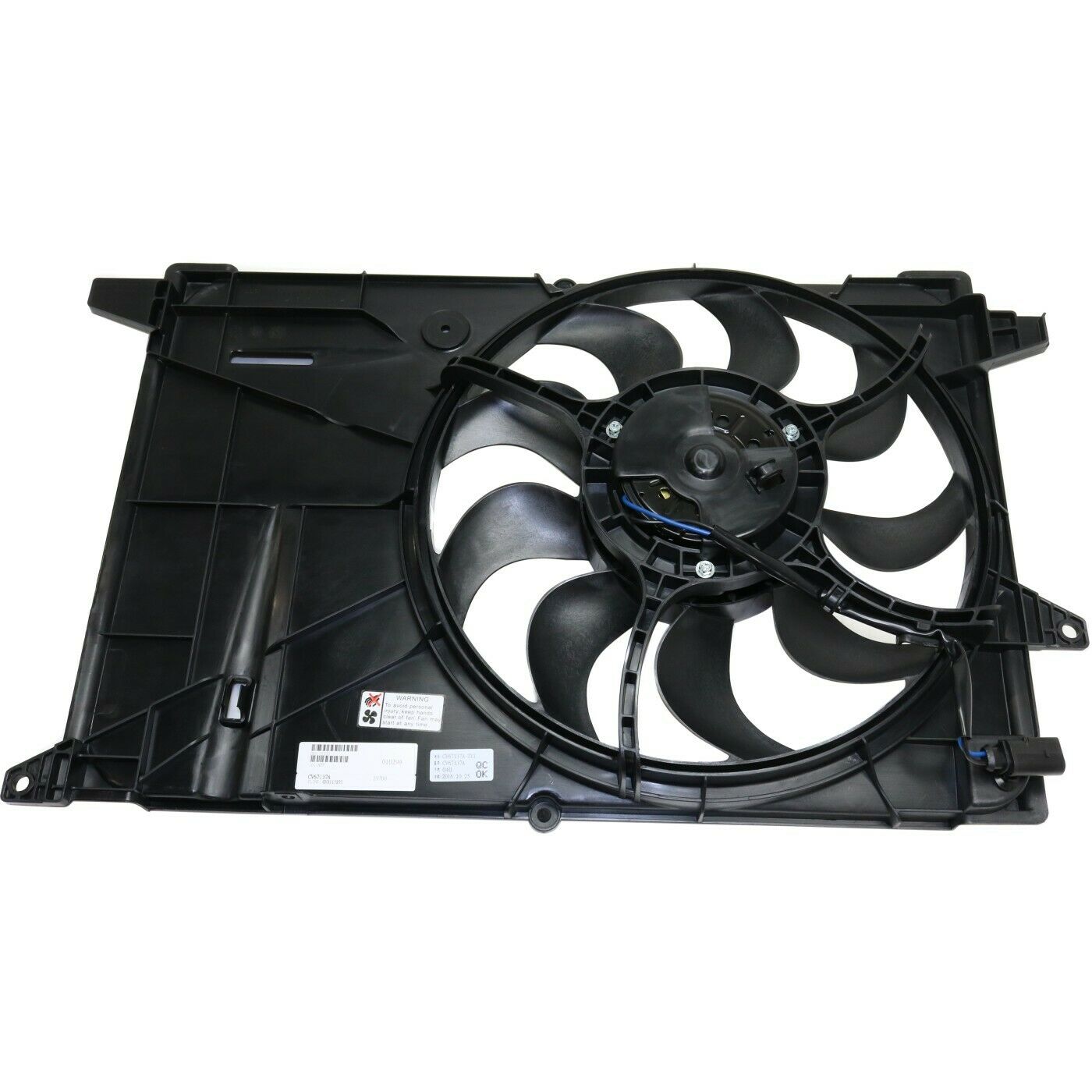 Cooling Fan Assembly For Chevrolet 16-21 Spark Hatchback GM3115271 42426778