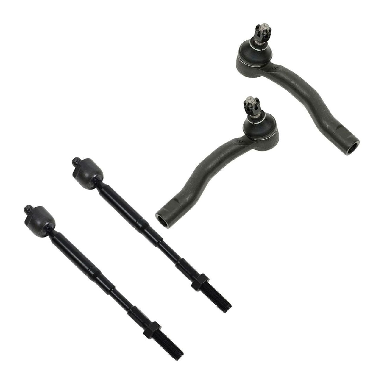 For 2003-2008 Toyota Corolla Sedan Tie Rod End Kit Inner & Outer Left Set Of 4