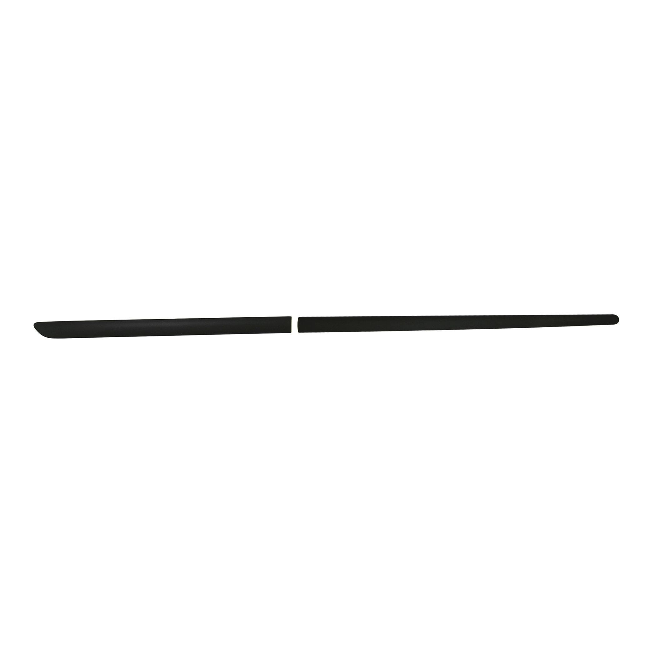 For 2005-2006 Golf GLS Hatchback Front/Rear Door Moulding Textured Right 2pcs
