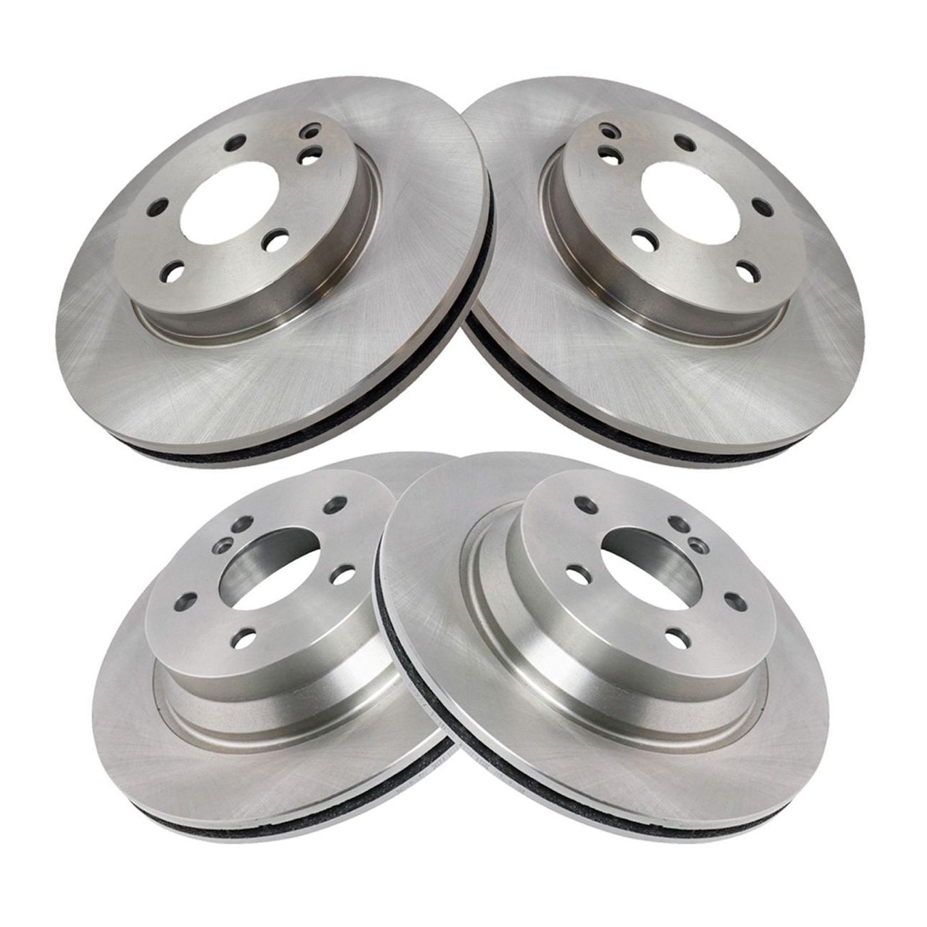 For 2004-2006 Mercedes-Benz E320 2007-2009 Mercedes-Benz E350 Brake Rotor Set