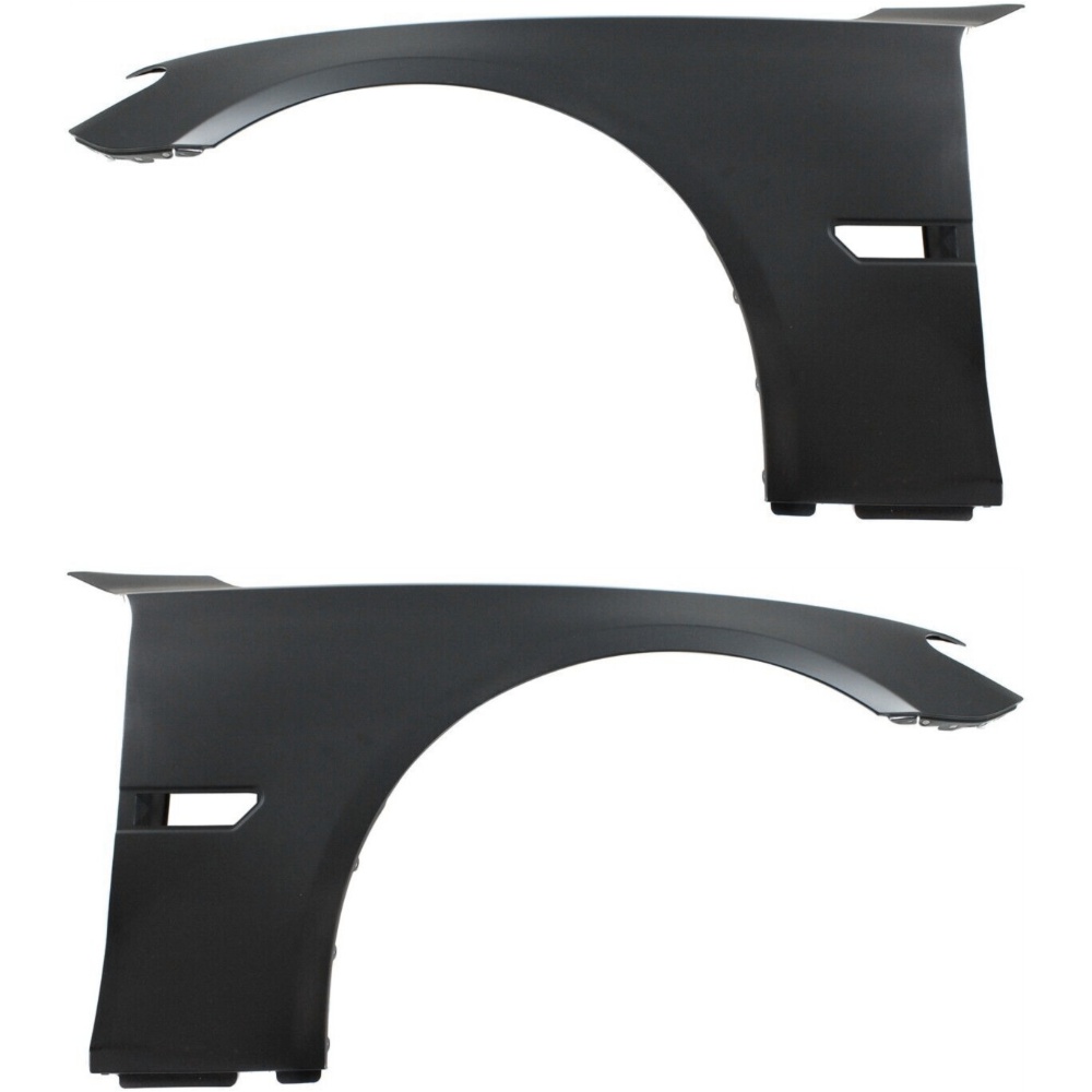 Fender Set For 7 740 750 760 XDrive Models Front Primed Steel Pair