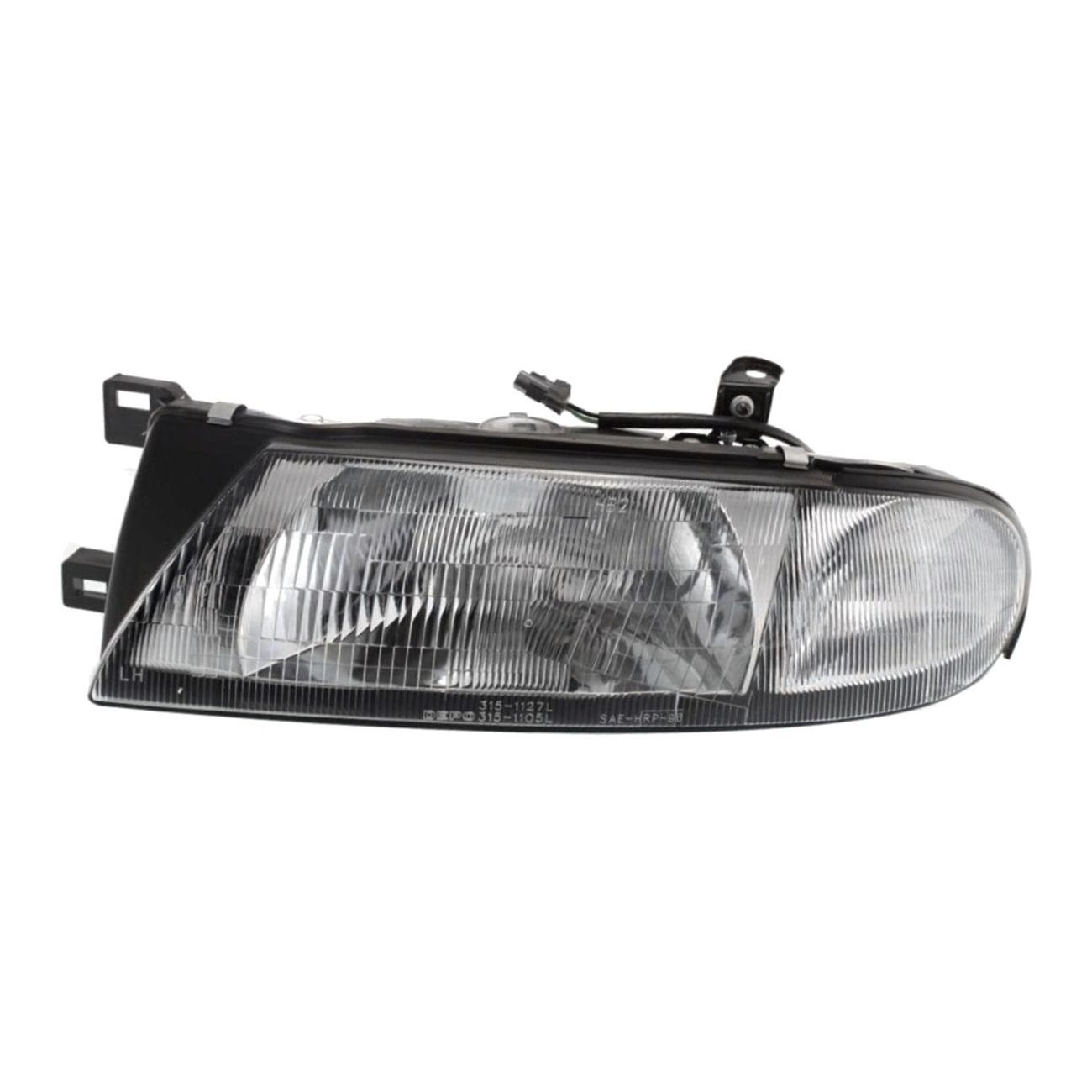Headlight For 1993-1997 Nissan Altima Sedan Left Clear Lens With Bulb