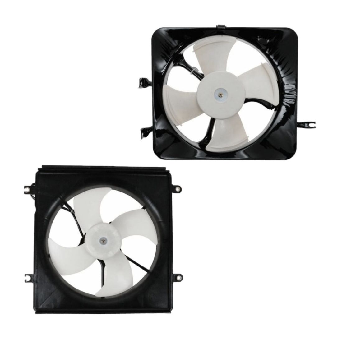 Radiator AC Condenser Cooling Fan Assembly Pair Set For 97-98 CR-V Sport Utility