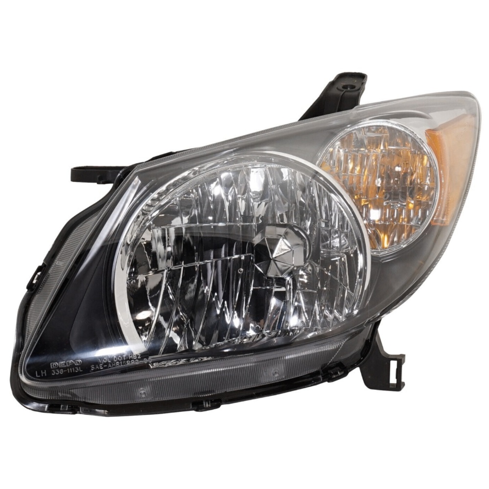 Headlight Driving Head Light Headlamp Driver Left Side Hand For 03-04 Vibe