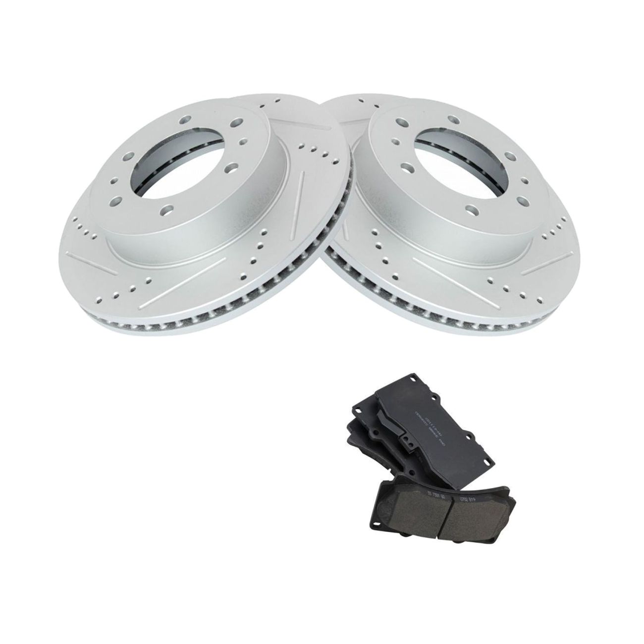 For 06-10 H3 09-10 H3T Brake Performance Rotor & Posi Ceramic Pad Kit Front