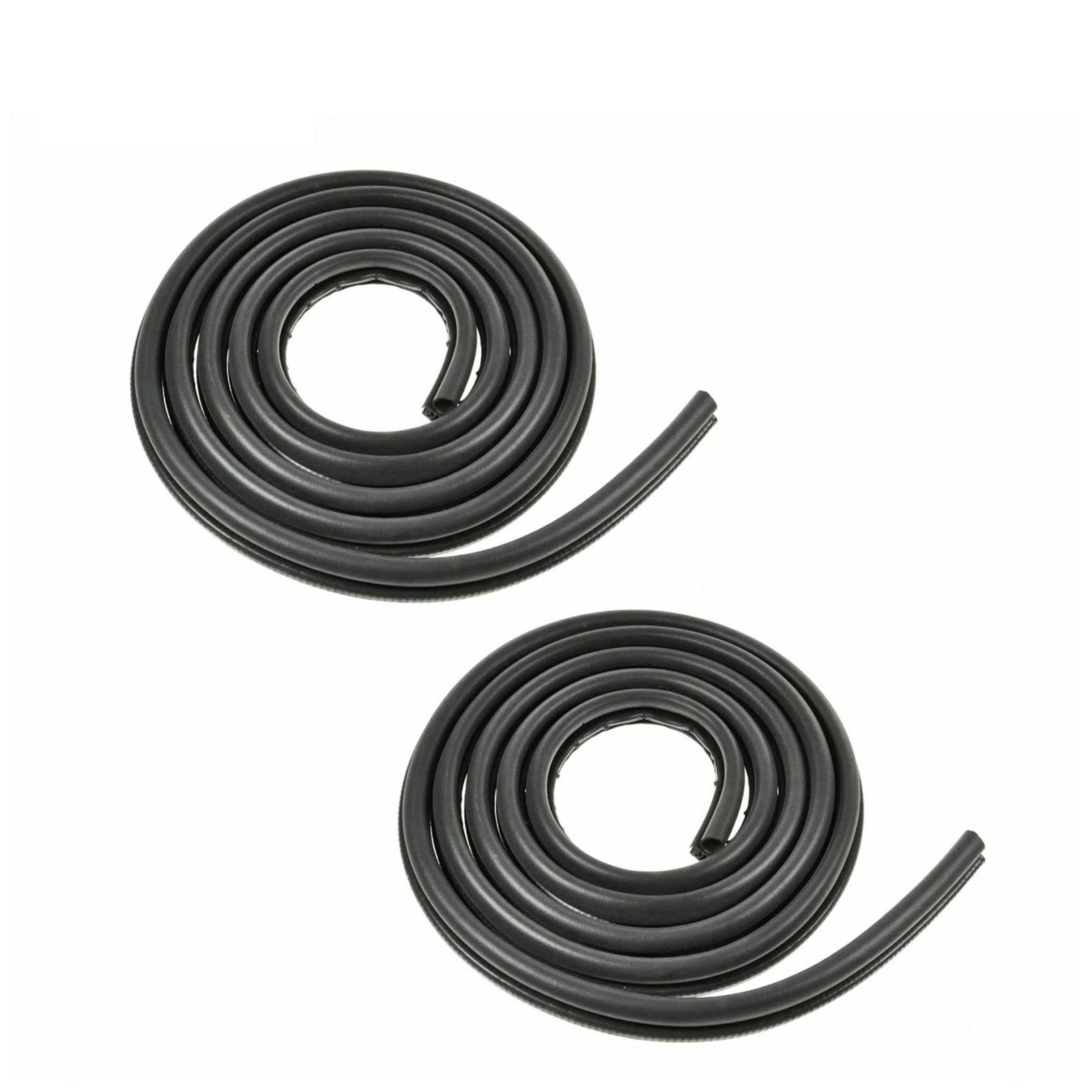 Door Seals Rubber Weatherstrip Front Pair Set For Explorer Mountaineer