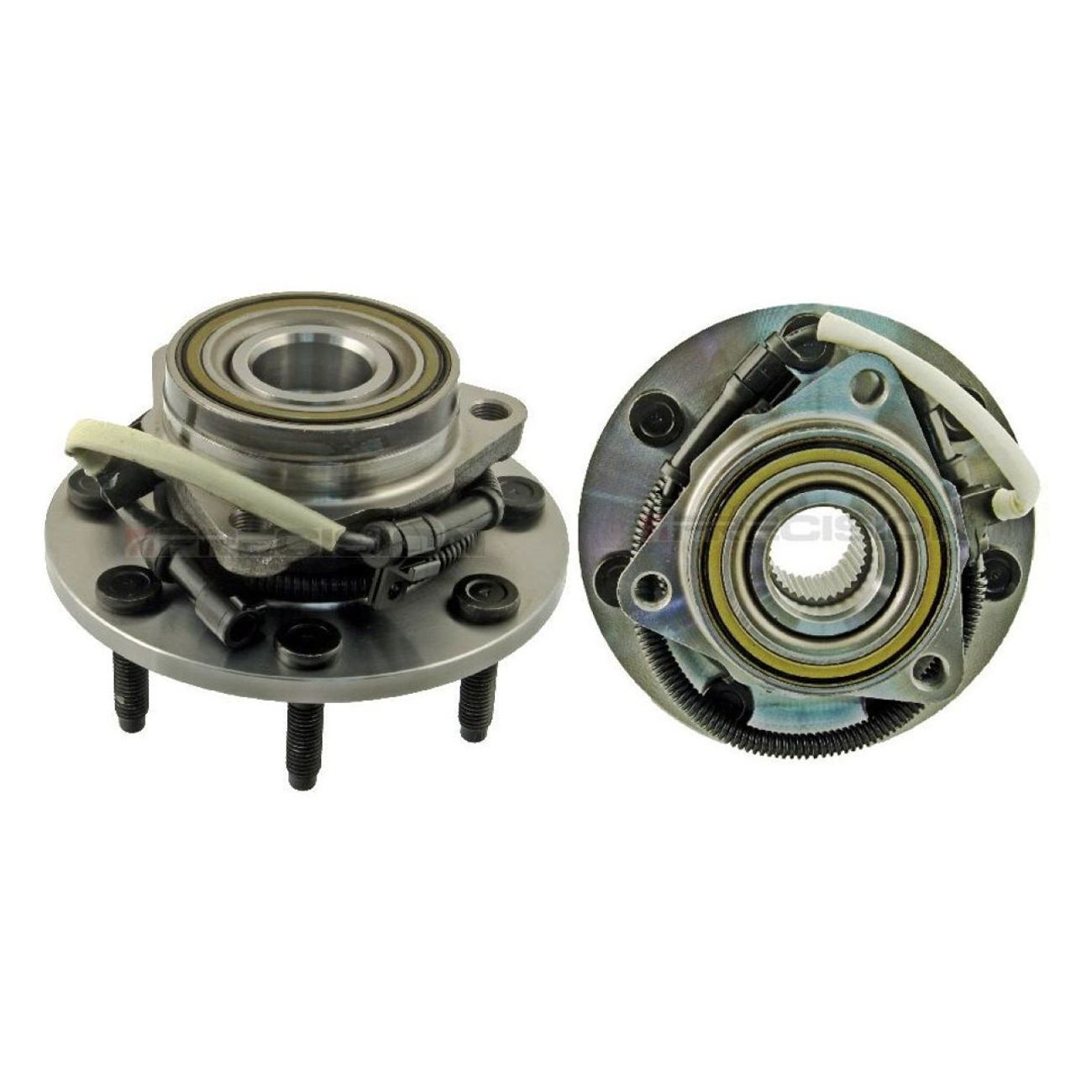 4WD 4x4 Front Wheel Hub & Bearing For F150 W/ ABS