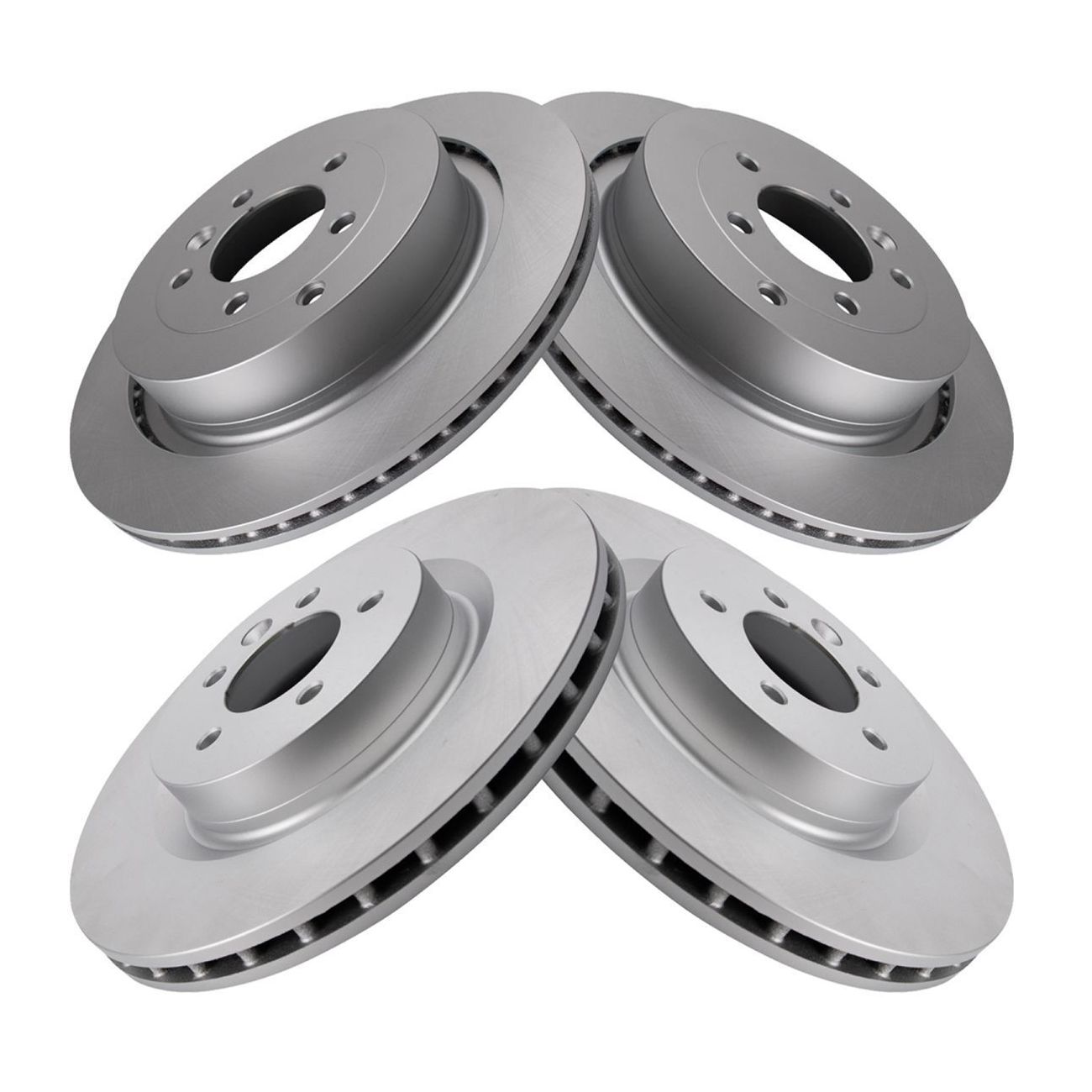 For Land Rover 05-09 LR3 10-16 LR4 06-13 Range Rover Sport Brake Rotor Set