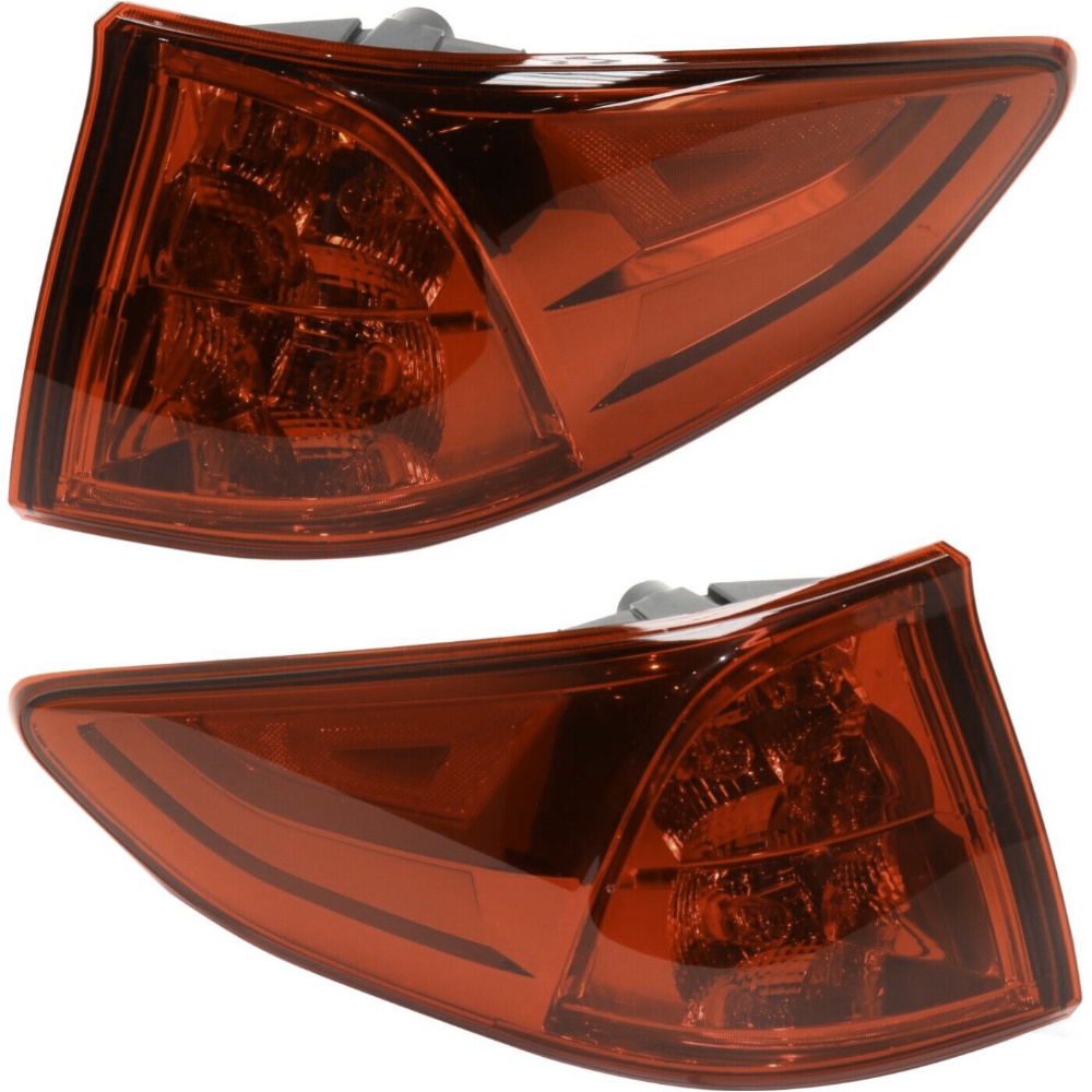 Tail Light For Honda 2018-2021 Odyssey Set Of 2 Driver And Passenger Side Outer