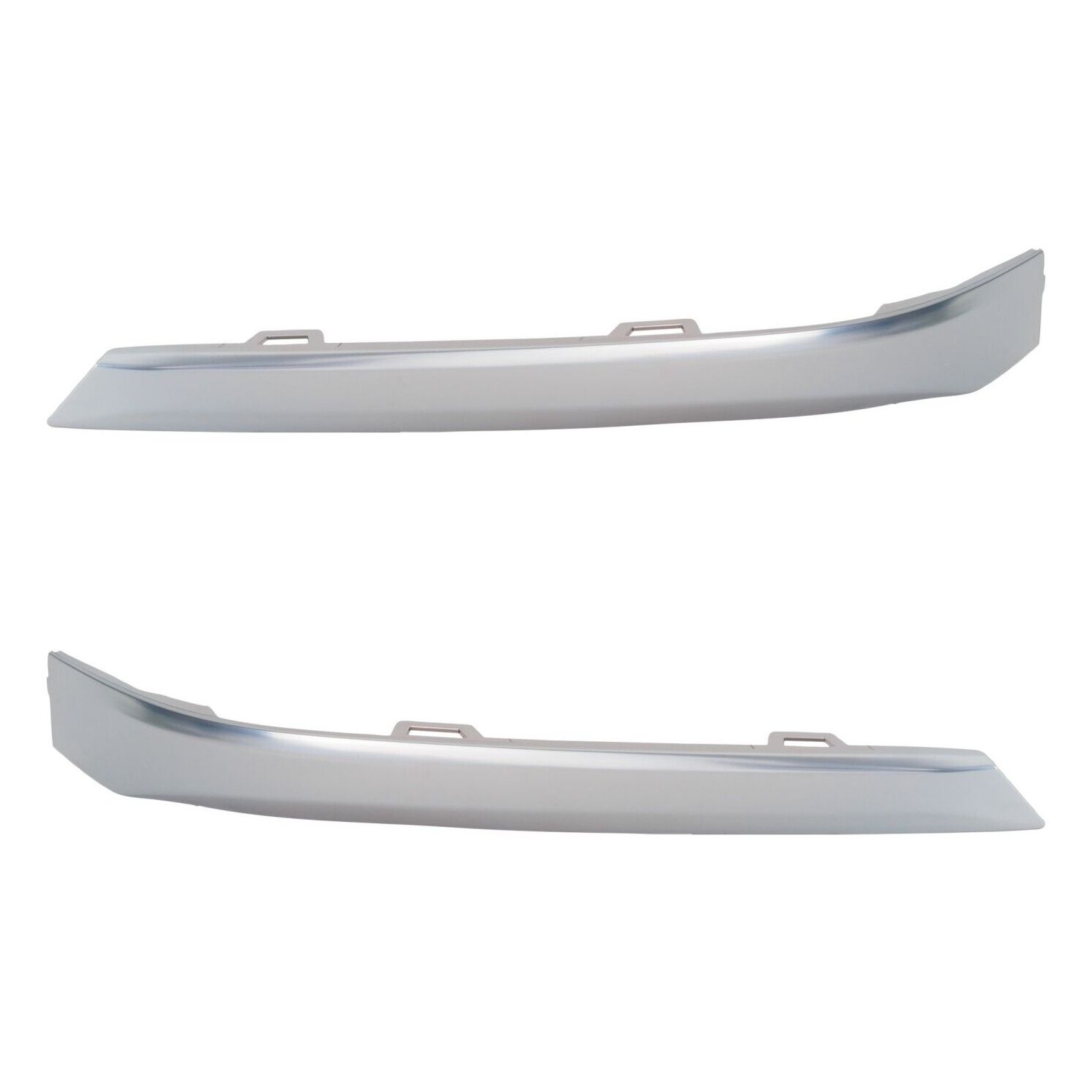 Set Of 2 Fog Light Trims Driving Lamp Front Driver & Passenger Side Pair