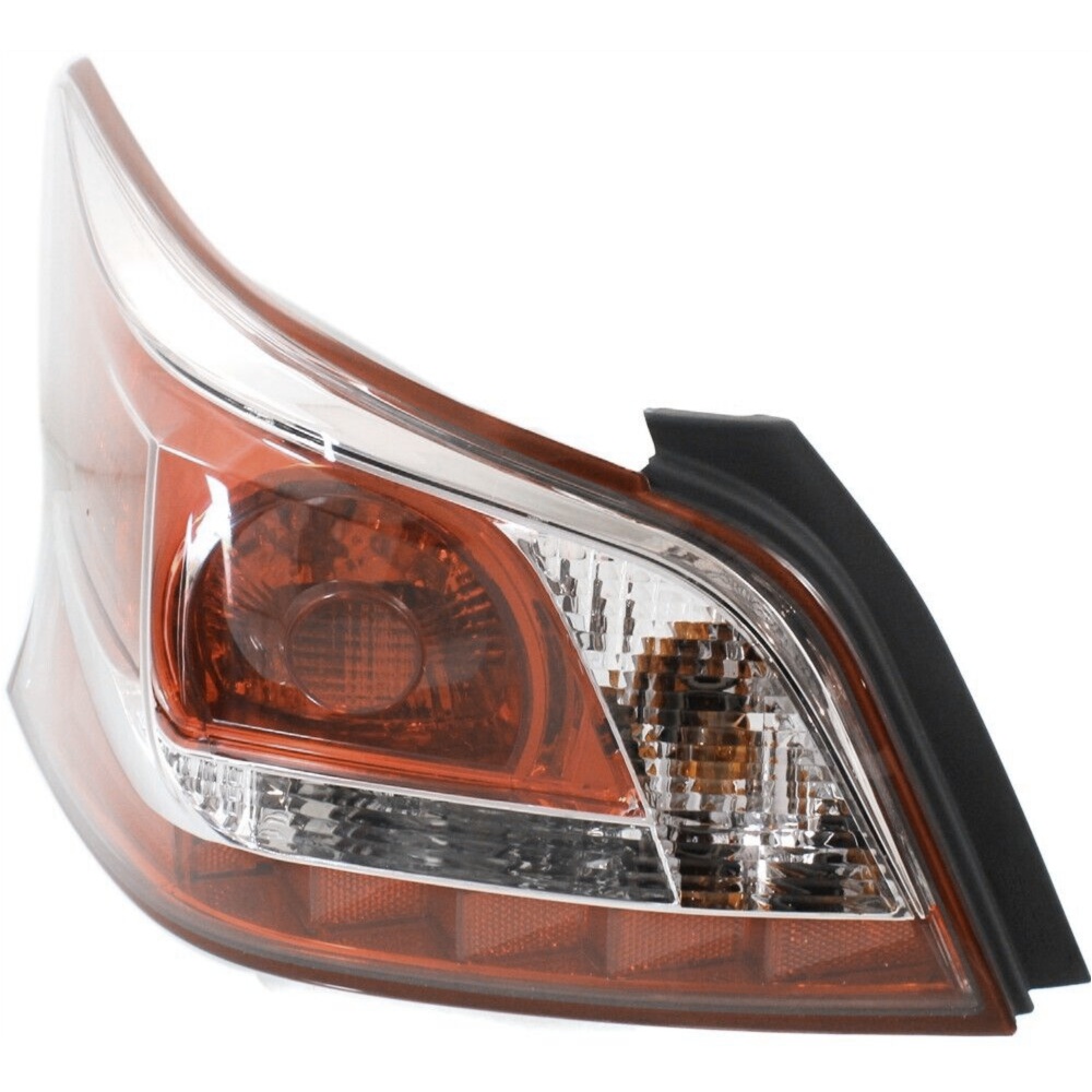 Halogen Tail Light For Nissan 2013 Altima Sedan Left Clear/Red W/ Bulbs