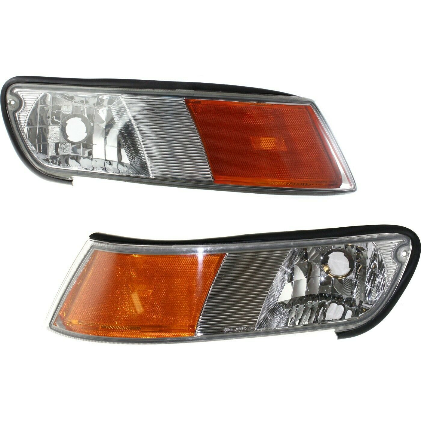 Corner Light For 1998-2002 Mercury Grand Marquis Set Of 2 LH RH Incandescent
