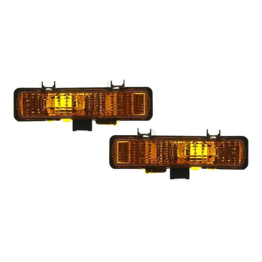 Bumper Mounted Corner Parking Marker Light Pair Set For GM Pickup Truck