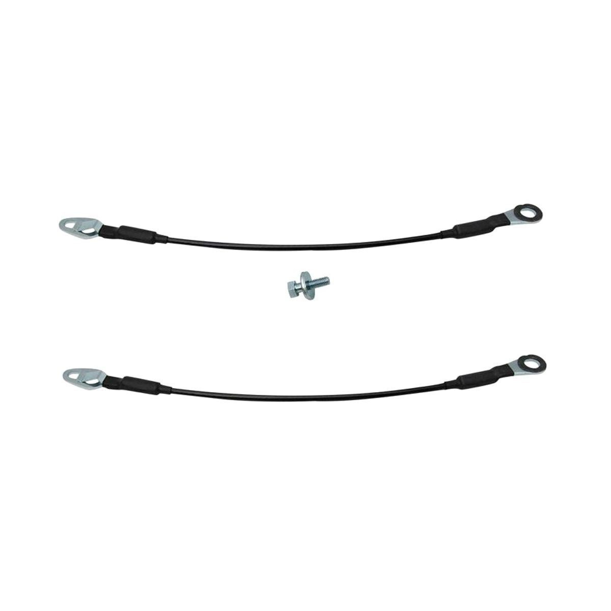Tailgate Cables Pair Set For 07-13 Chevy Silverado GMC Sierra Hummer H3T