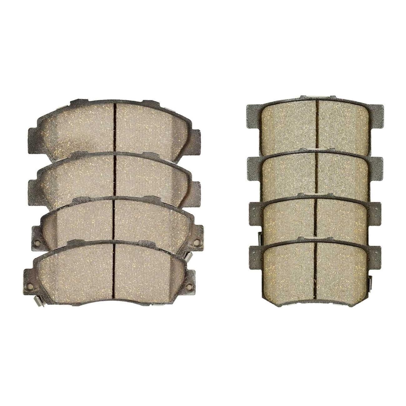 For 1991-1994 1998-2002 Honda Accord 1995-1998 TL Front Rear Ceramic Brake Pads