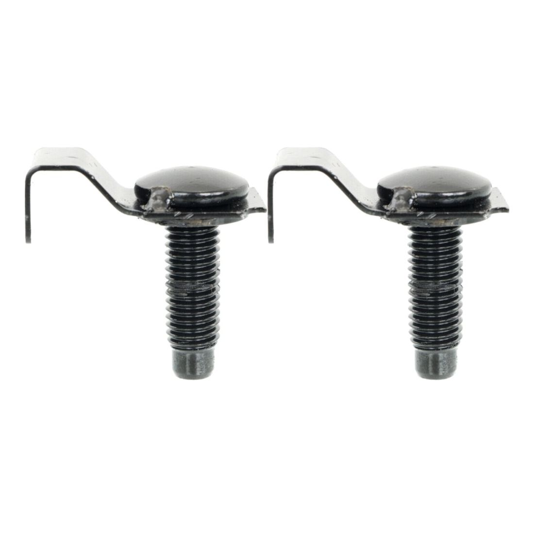 Set Of 2 Bumper Face Bar Retainers Brackets Braces Mounting Kit Lower Pair