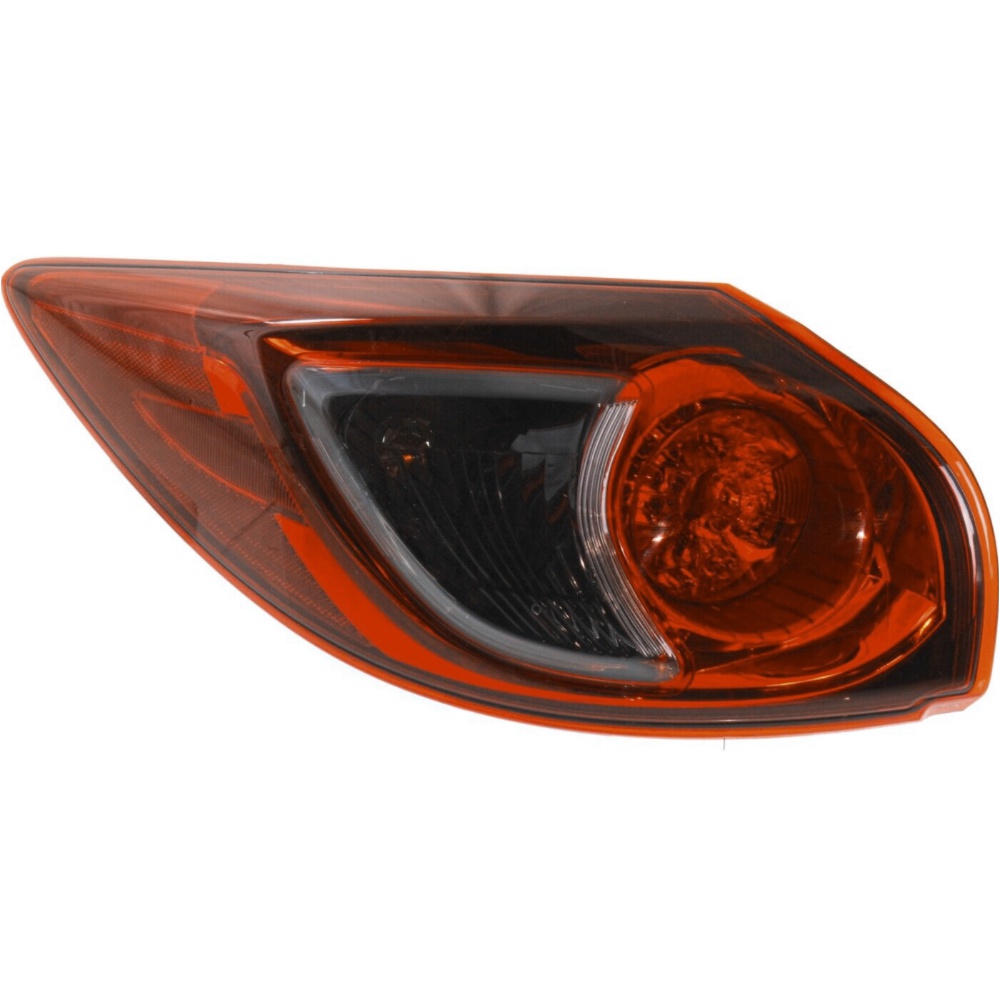 Tail Light For 13-16 CX-5 Driver Side Body Mount Bulb Type Certified