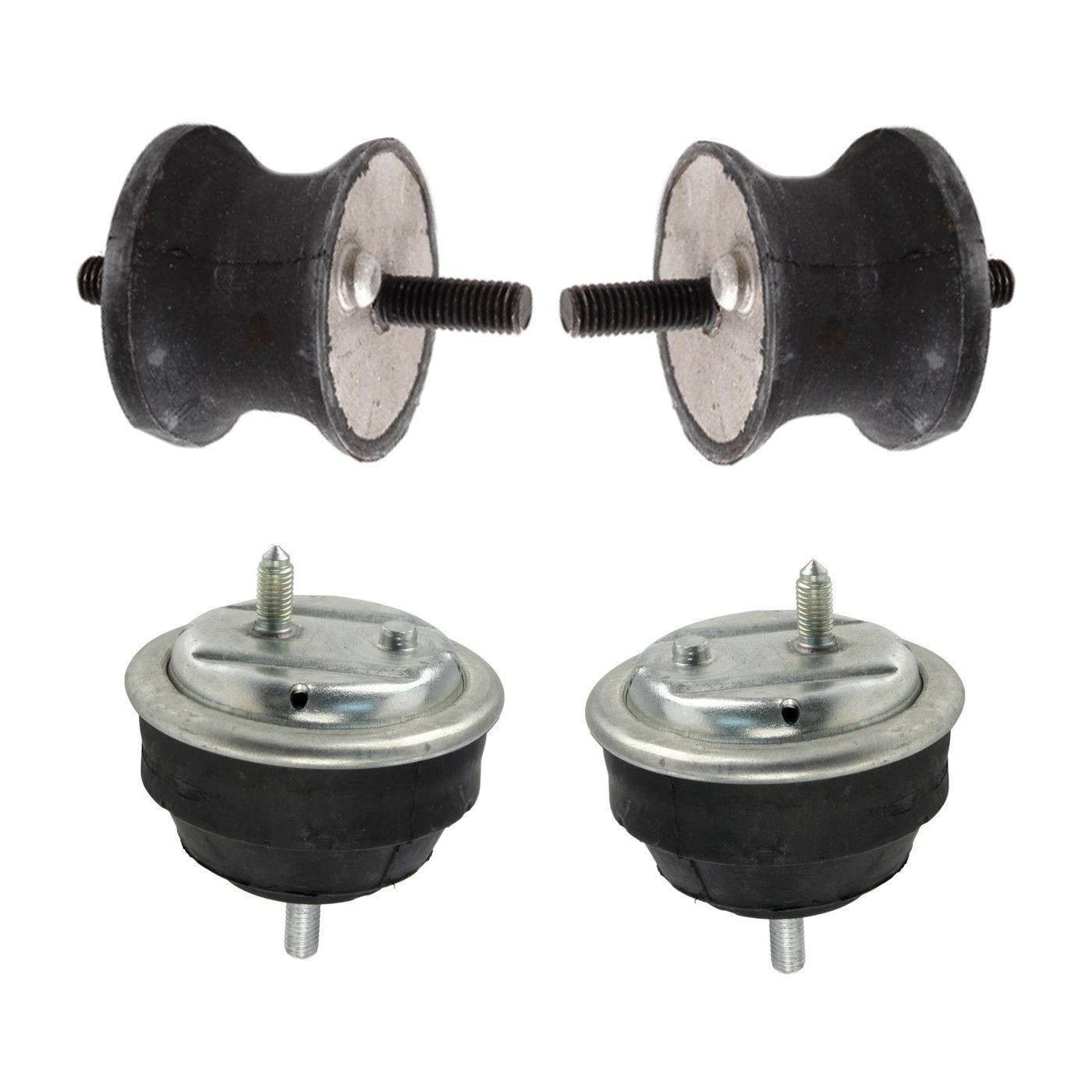 Left&Right Engine Motor+Transmission Mounts For BMW 3-Series E36 E46 22111095444