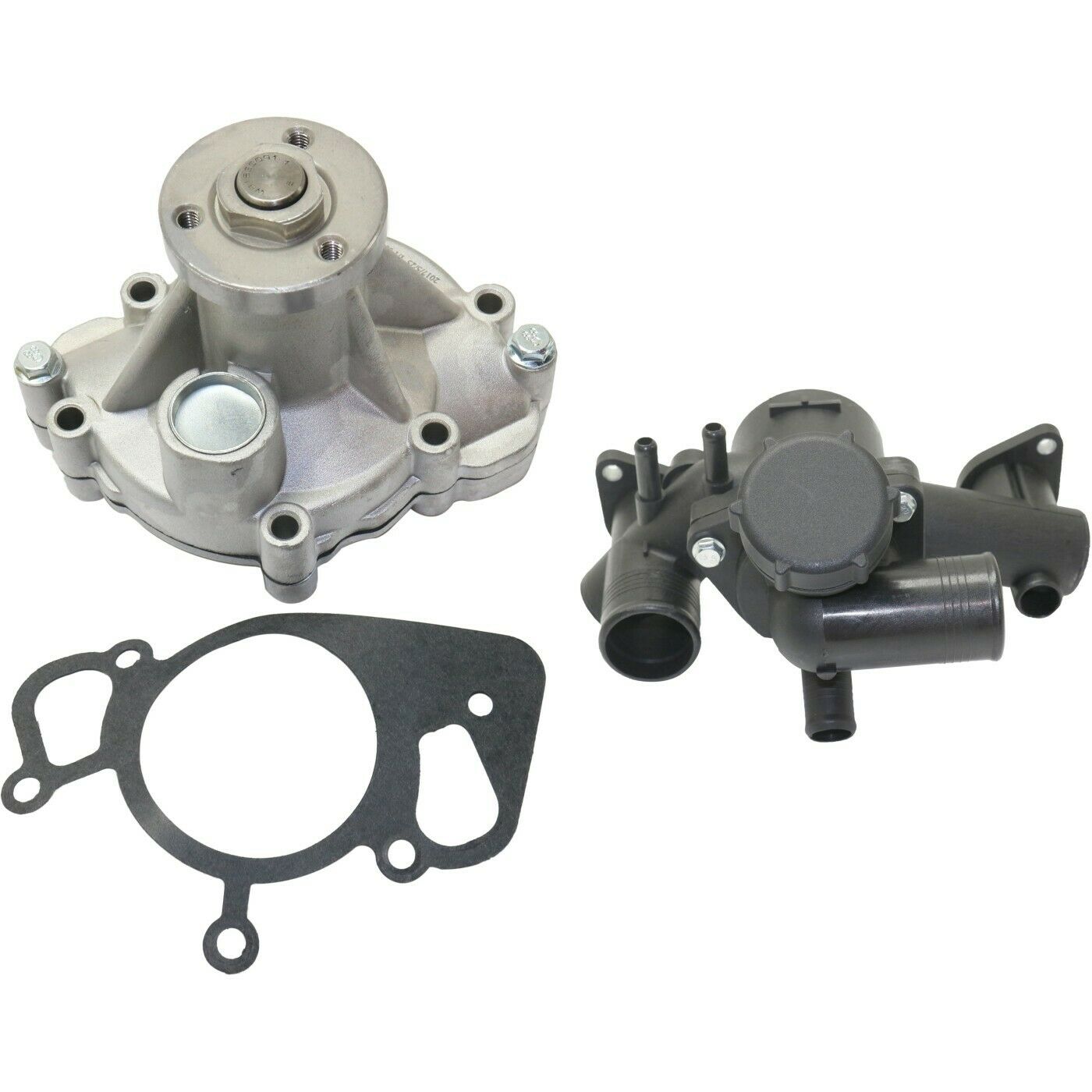 3W4Z8548AD Water Pumps Set Of 2 For 03-05 Ford Thunderbird 03-06 Lincoln LS Pair
