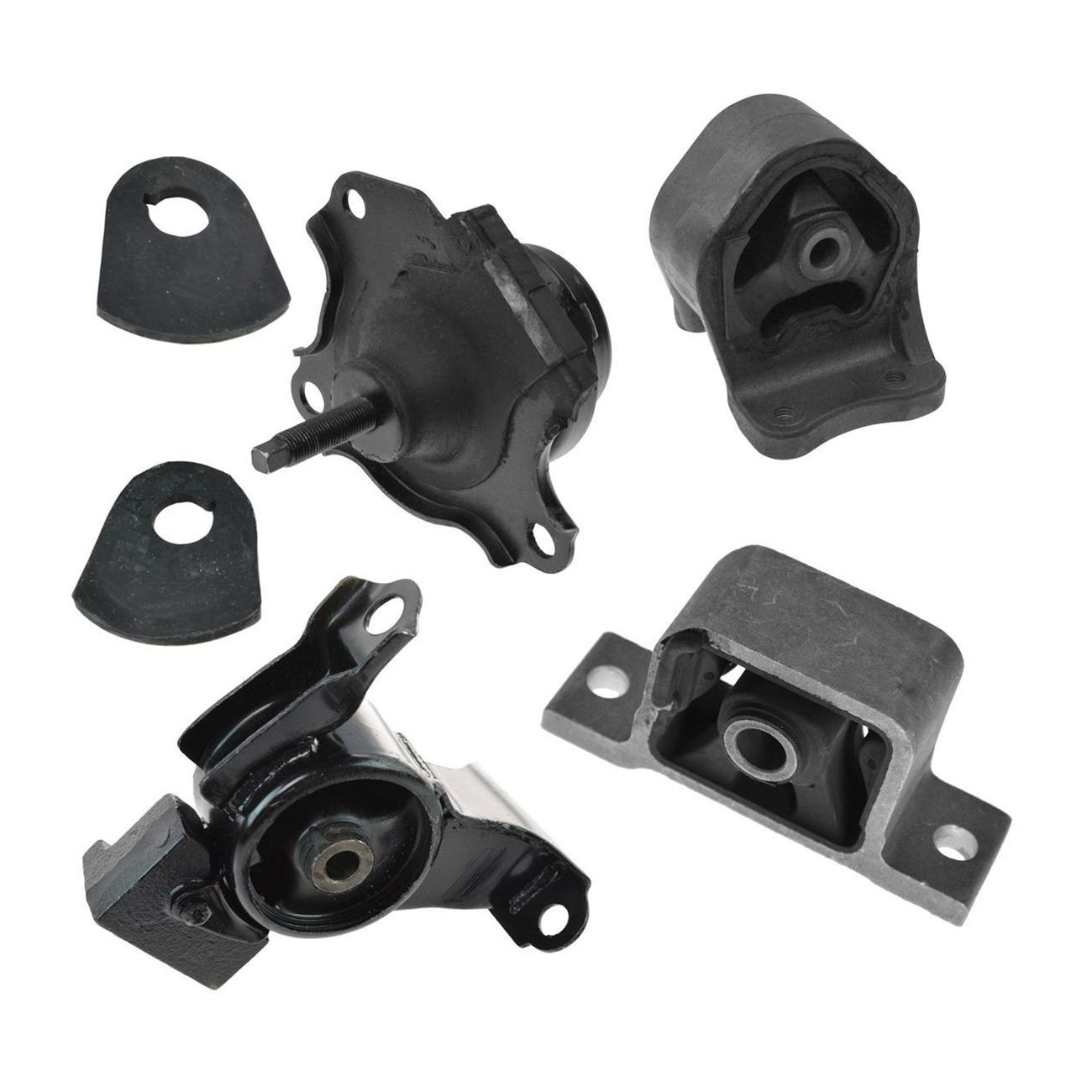 Engine Transmission Motor Mount Kit Of 4 For Honda Element 2.4L Automatic AT