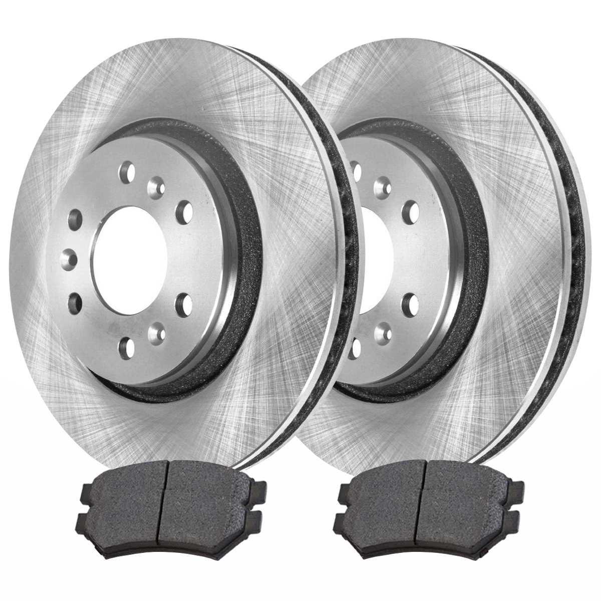 For 2006-2009 Montana Uplander 2006 2007 Terraza Front Rotors And Ceramic Pads