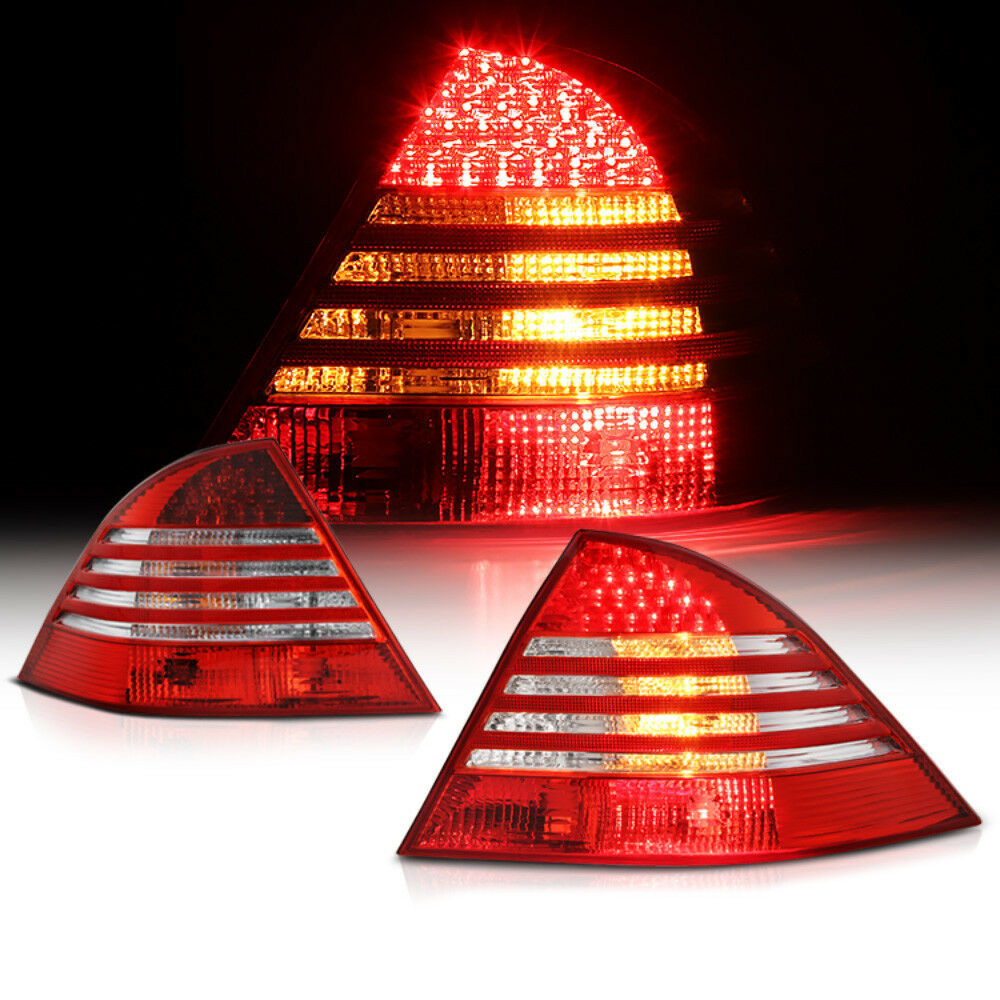 For 2000-2006 Mercedes-Benz W220 LED Brake Tail Light Red