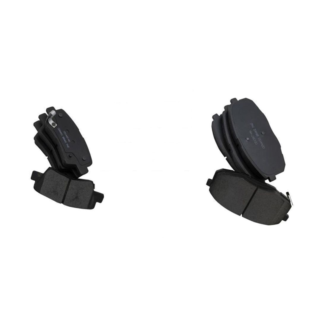 Front & Rear Ceramic Brake Pad Kit For 2014-2016 Kia Soul Hatchback W/Fluids