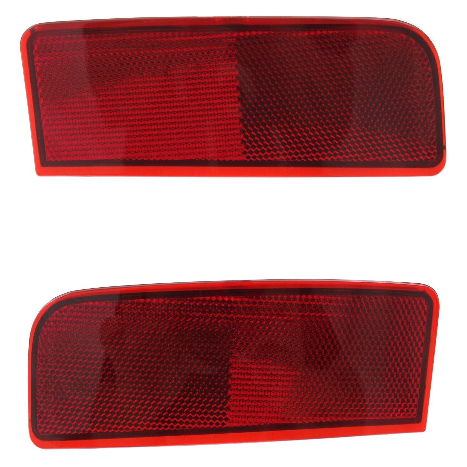 Bumper Reflector For 10-14 Outback 2.5i Limited Set Of 2 Rear Left And Right