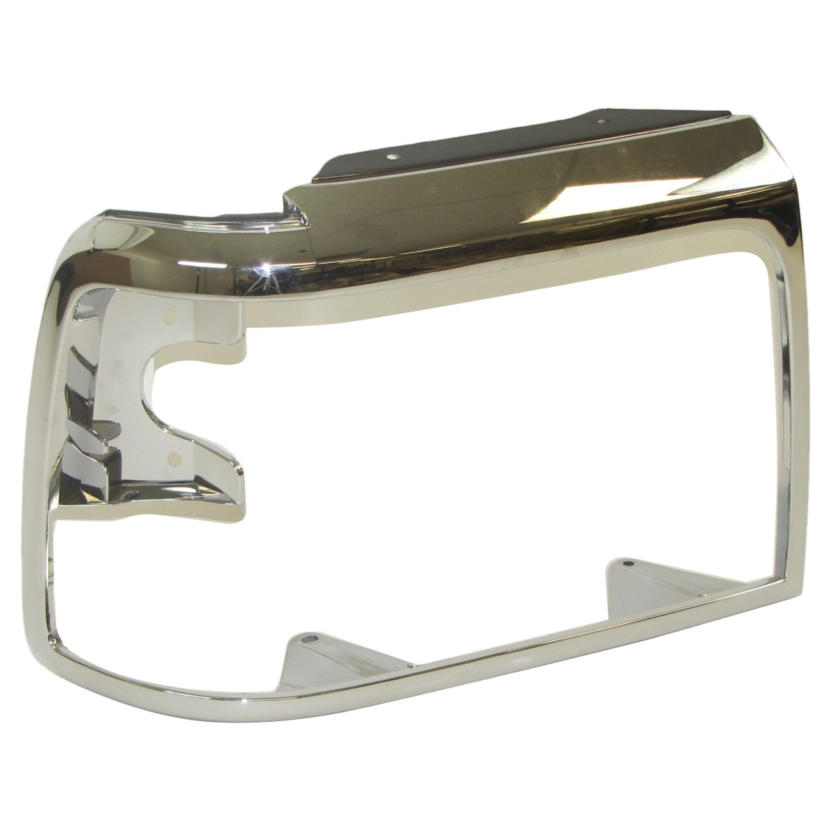 For 1995-1996 Bronco XLT Sport Sport Utility Headlight Door Bezel Chrome Right