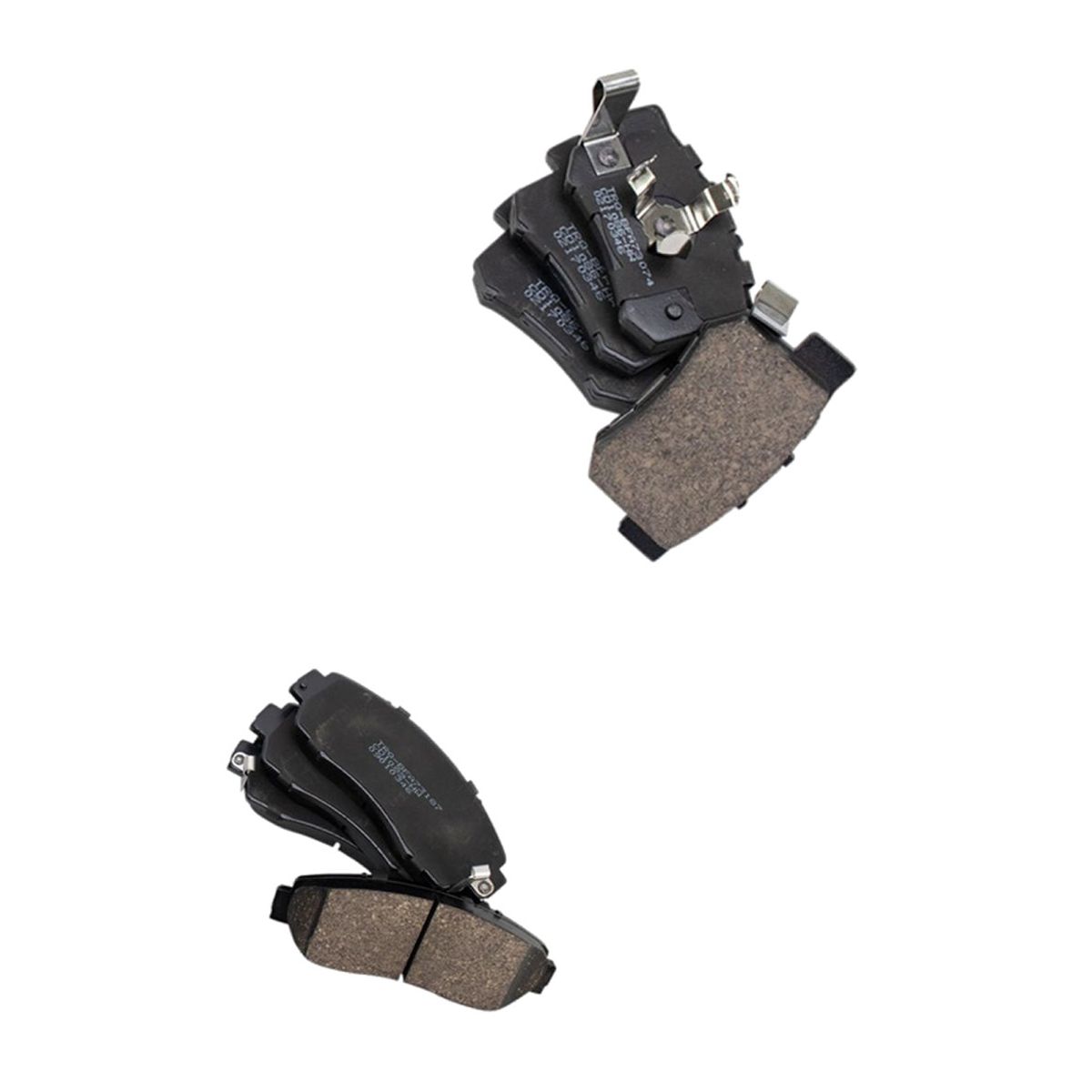 Front & Rear Ceramic Disc Brake Pad Kit W/Chemicals For Honda Acura