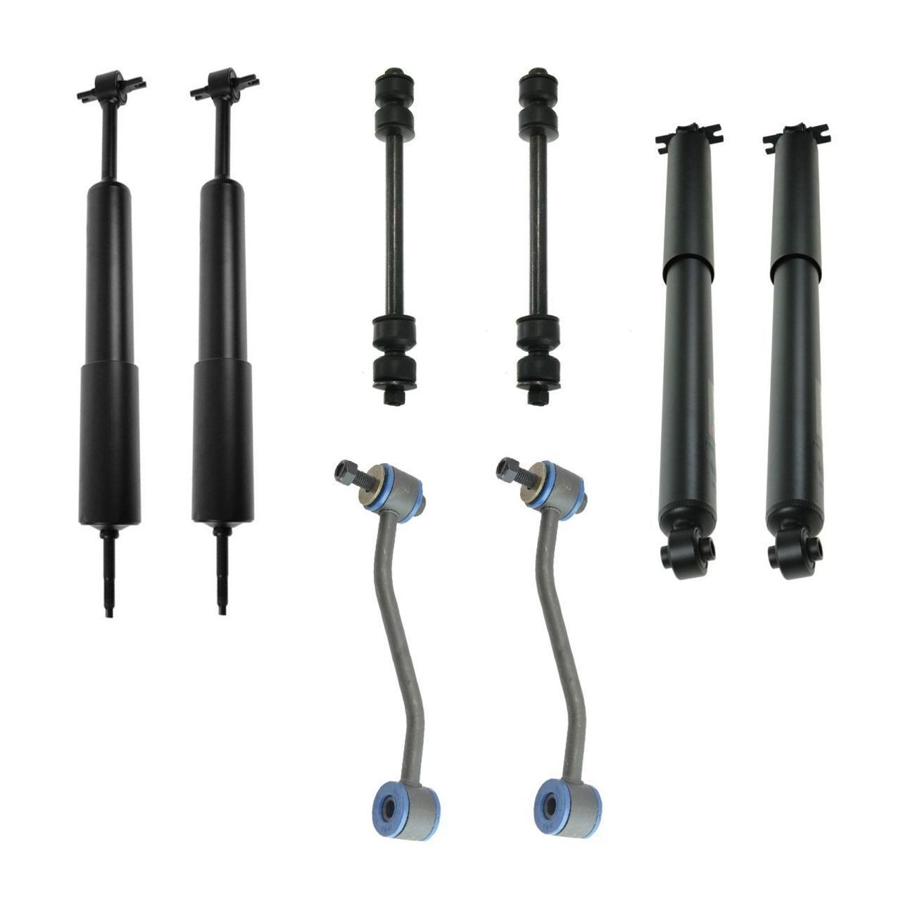 Shock Absorber Sway Bar Front Rear Kit Set Of 8 For Explorer Mountaineer