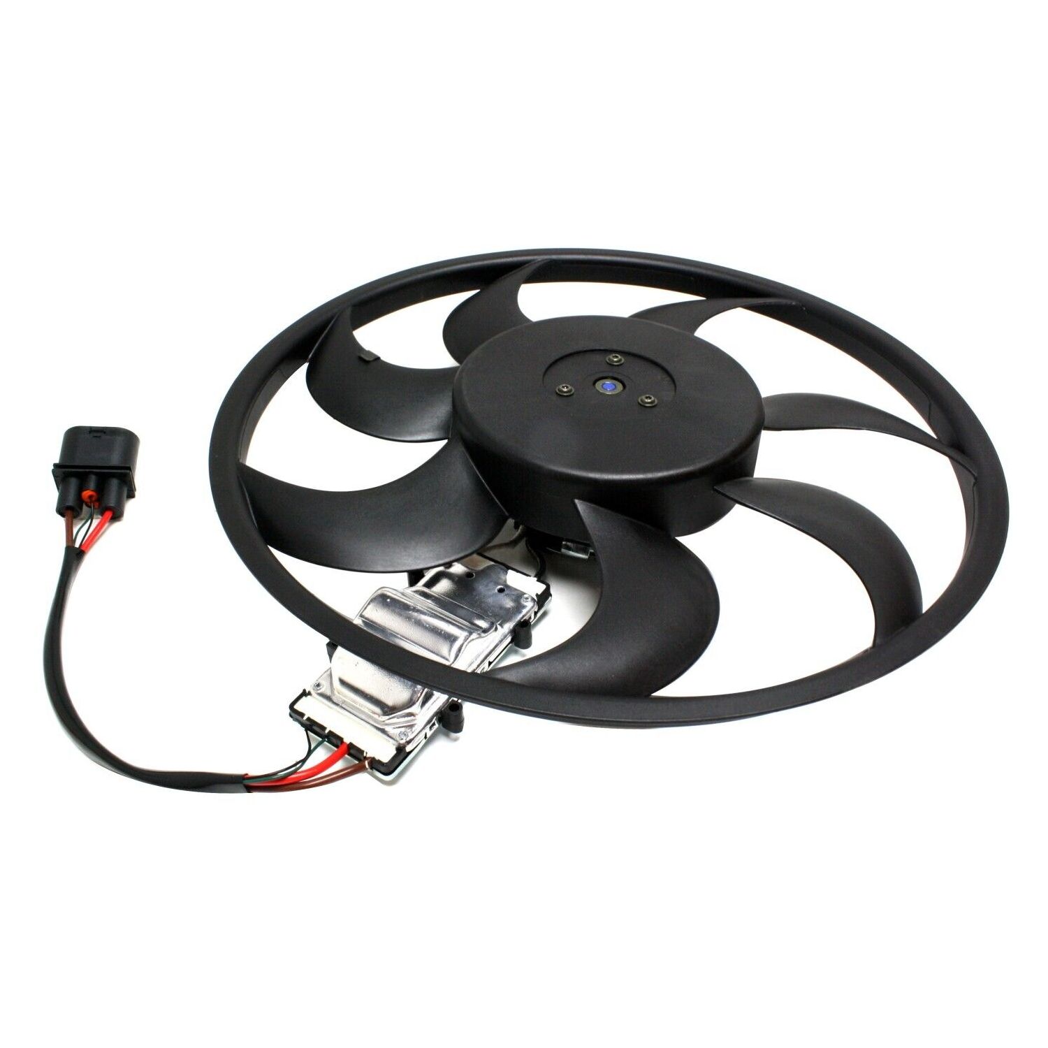 Radiator Cooling Fan For Porsche 05-10 Cayenne Volkswagen 04-10 Touareg Right