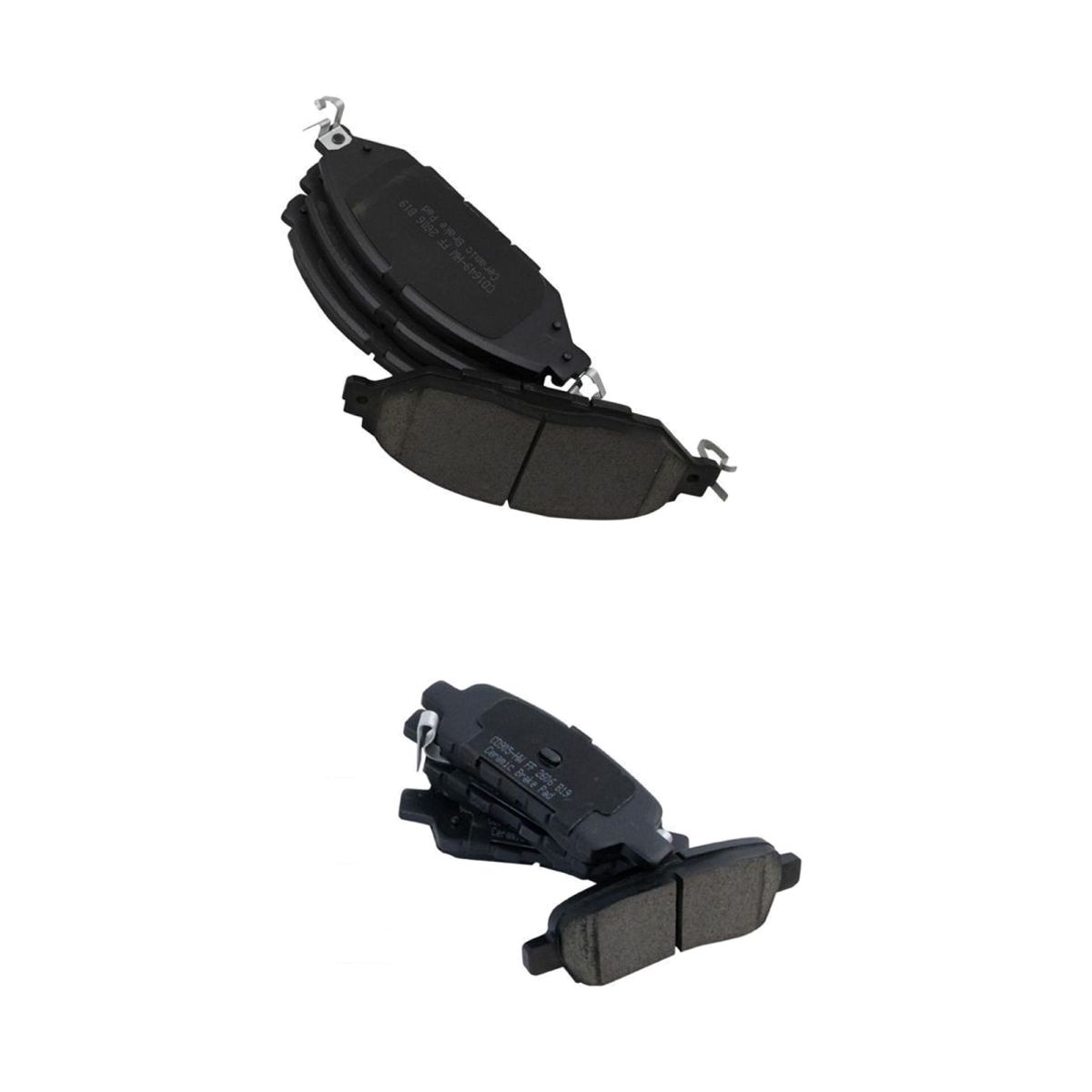 For JX35 Murano Pathfinder QX60 Front & Rear Ceramic Disc Brake Pad Kit
