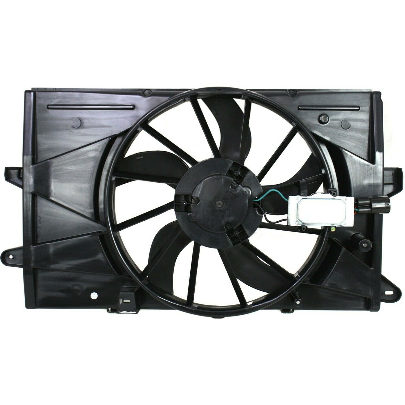 Radiator Cooling Fan For 2008-2012 Ford Lincoln Mercury W/ Controller