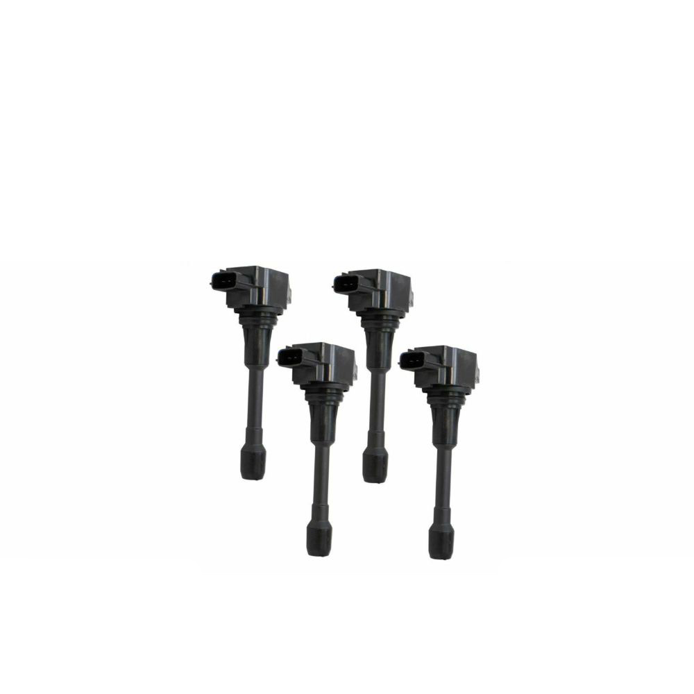 Engine Spark Ignition Coil Kit Set Of 4 For 2005-2019 Nissan Suzuki