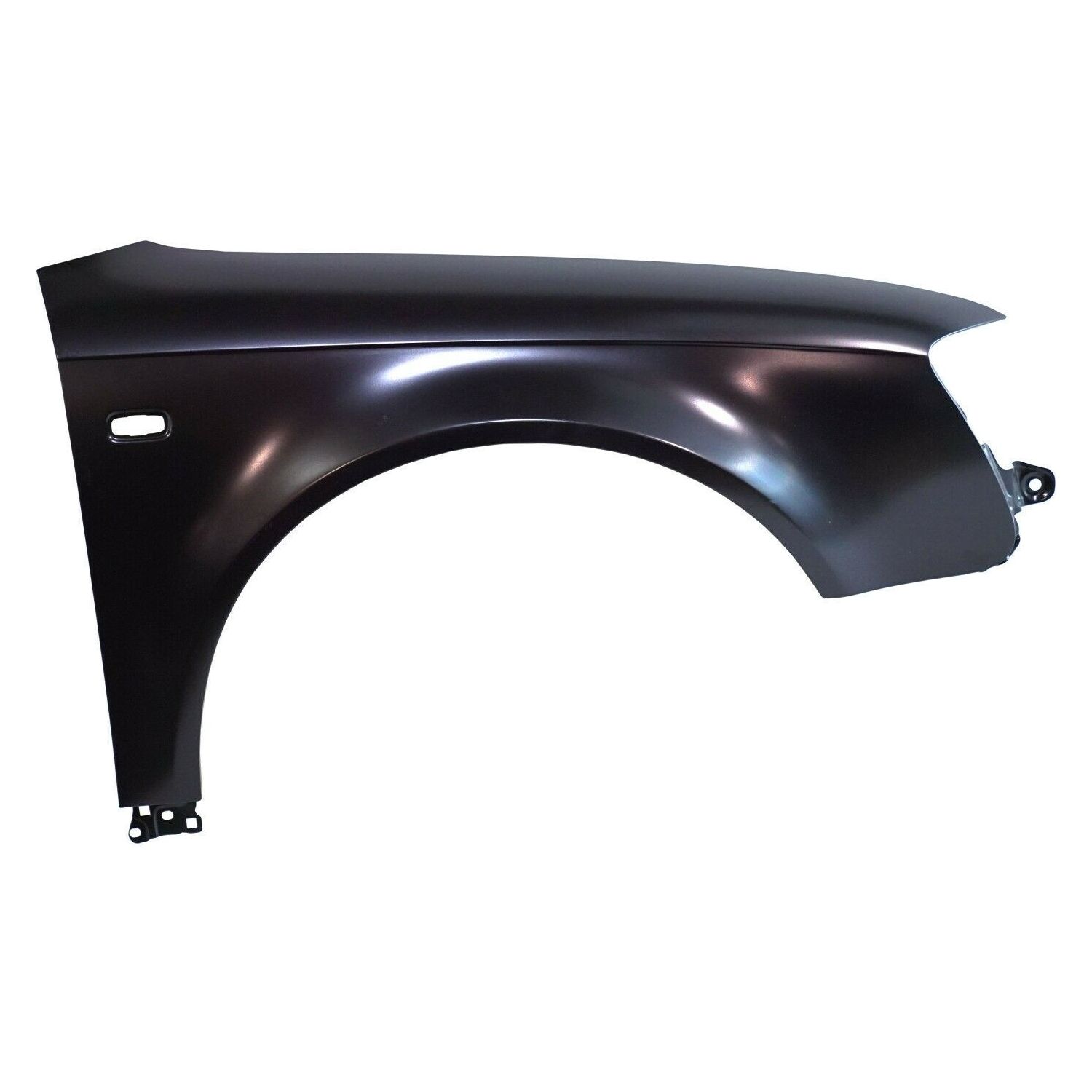 Fender For 2005-2008 Audi Front Passenger Primed Steel W/ Signal Light Hole