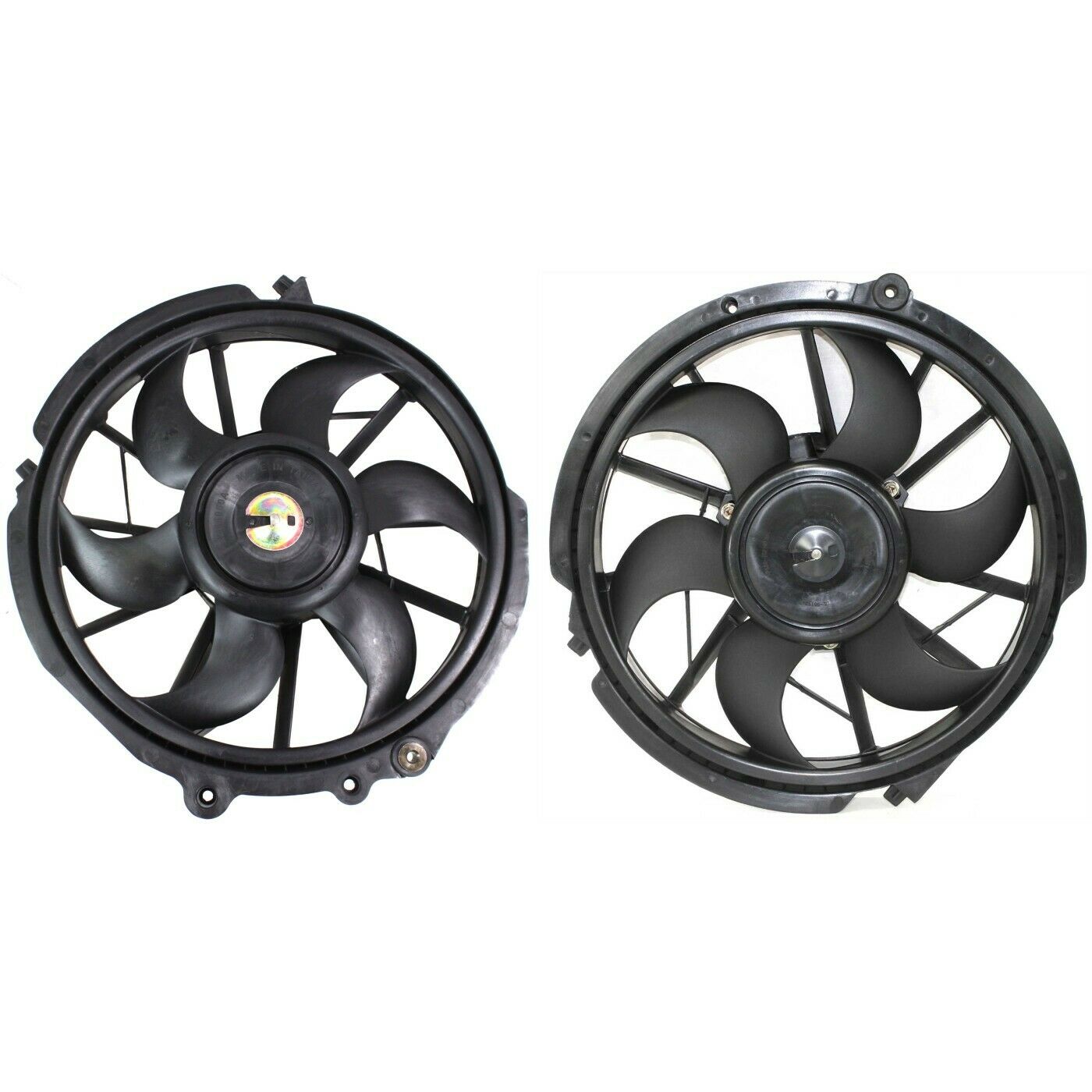 Radiator Cooling Fan For 1996-07 Taurus 1996-05 Sable Left & Right Set Of 2