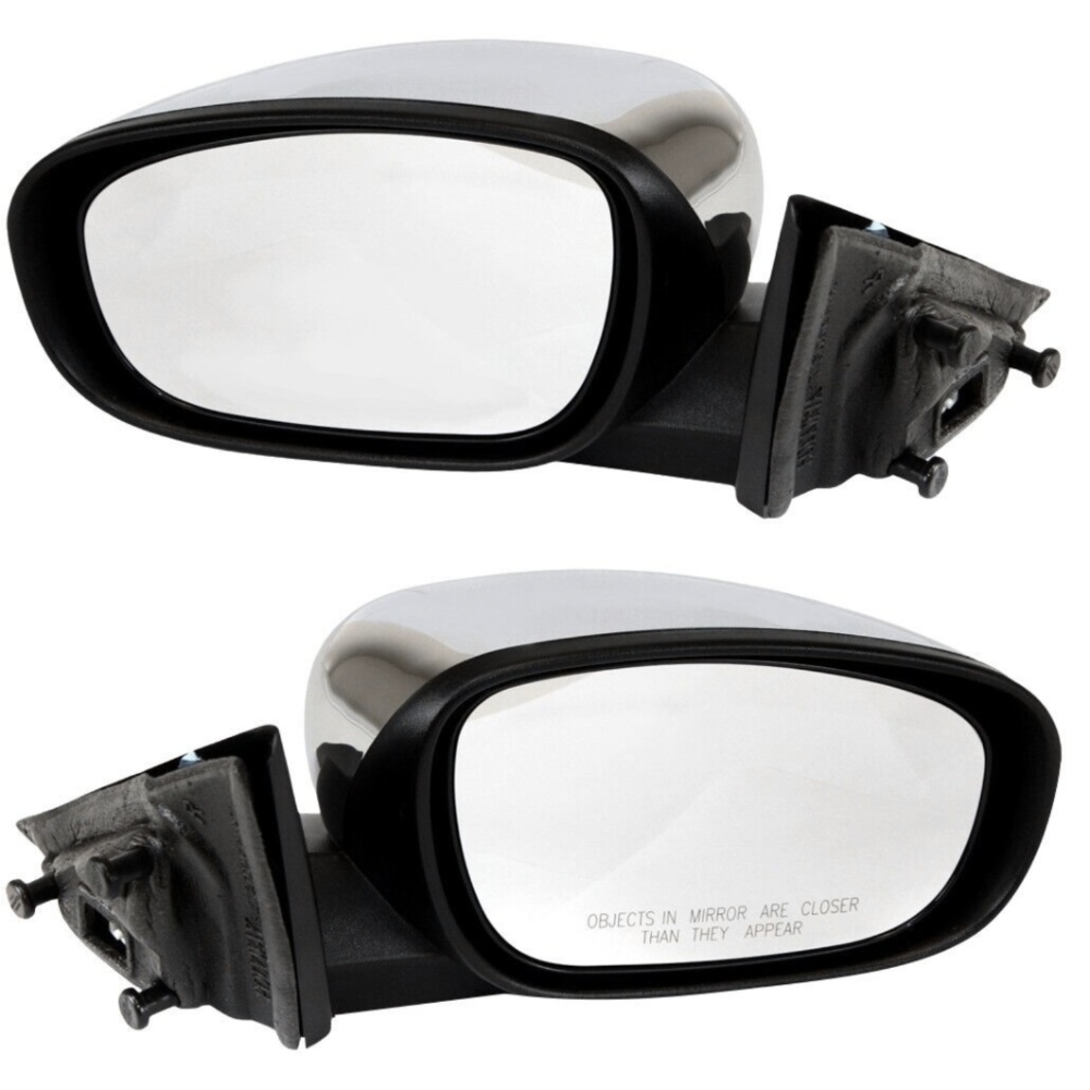 Set Of 2 Mirror Power For 300 Charger Magnum Left And Right Chrome Heated